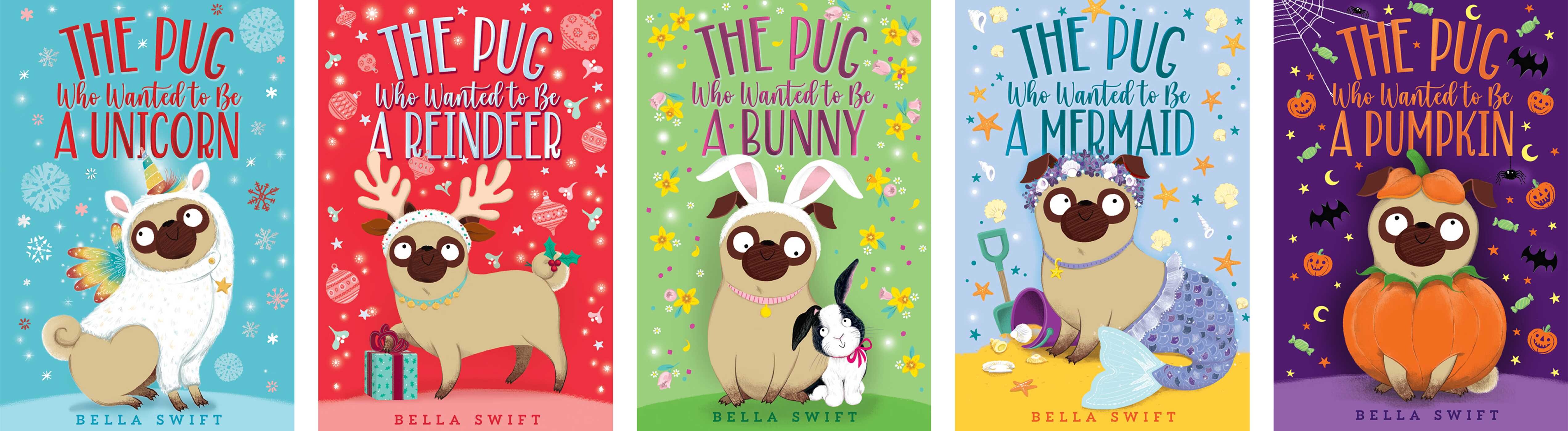 Pug Who Wanted to Be a Bunny