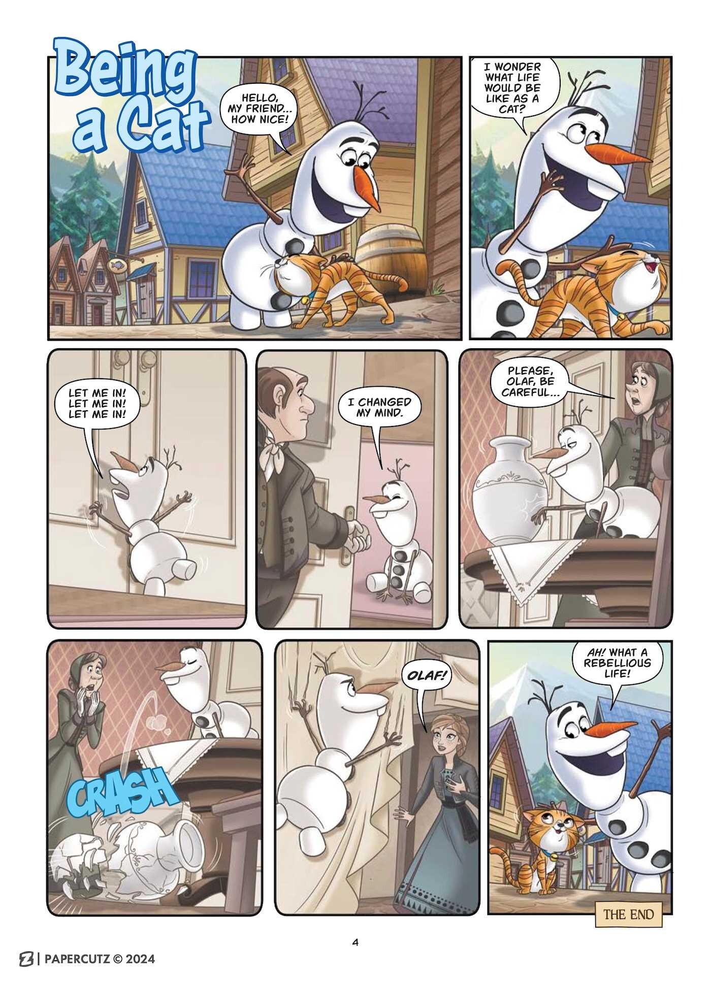 Kids Comics: Olaf's Tiny Tales