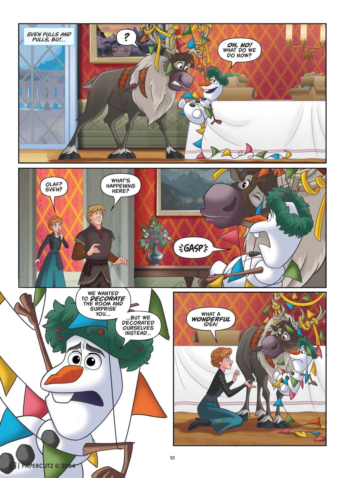 Kids Comics: Olaf's Tiny Tales