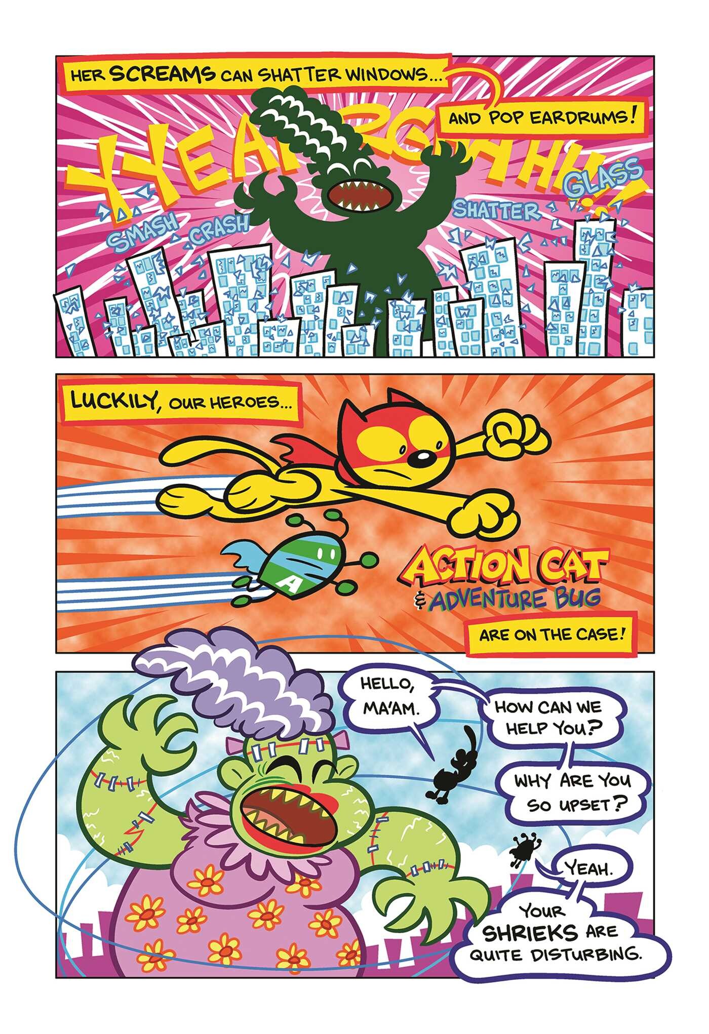 Action Cat & Adventure Bug