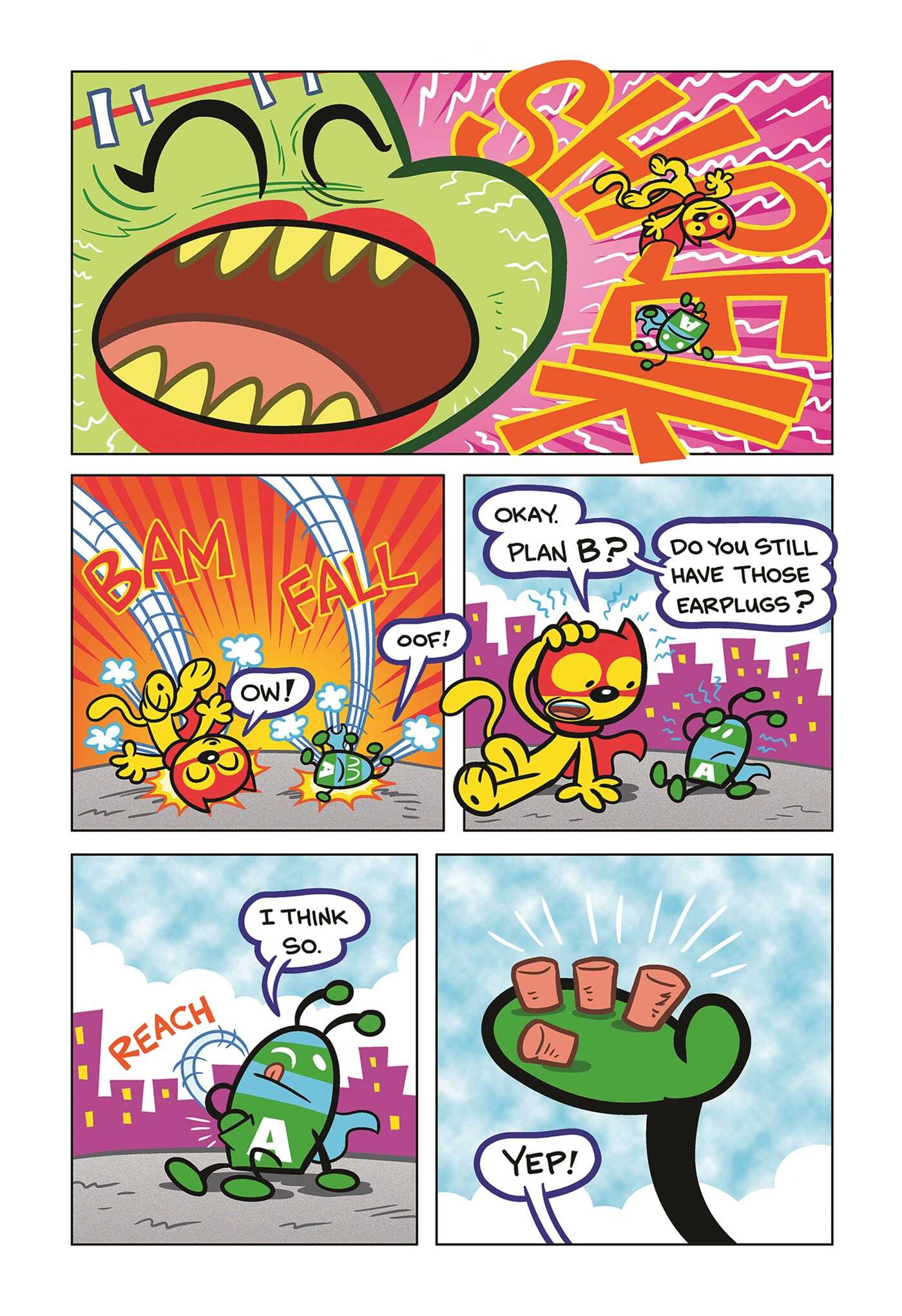 Action Cat & Adventure Bug