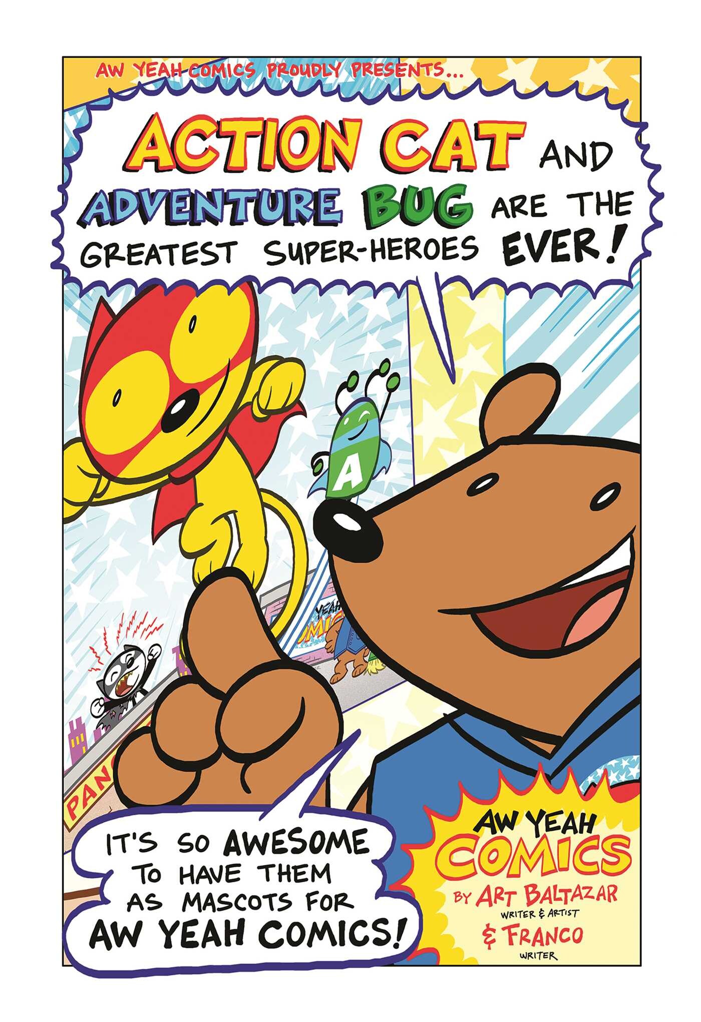 Action Cat & Adventure Bug