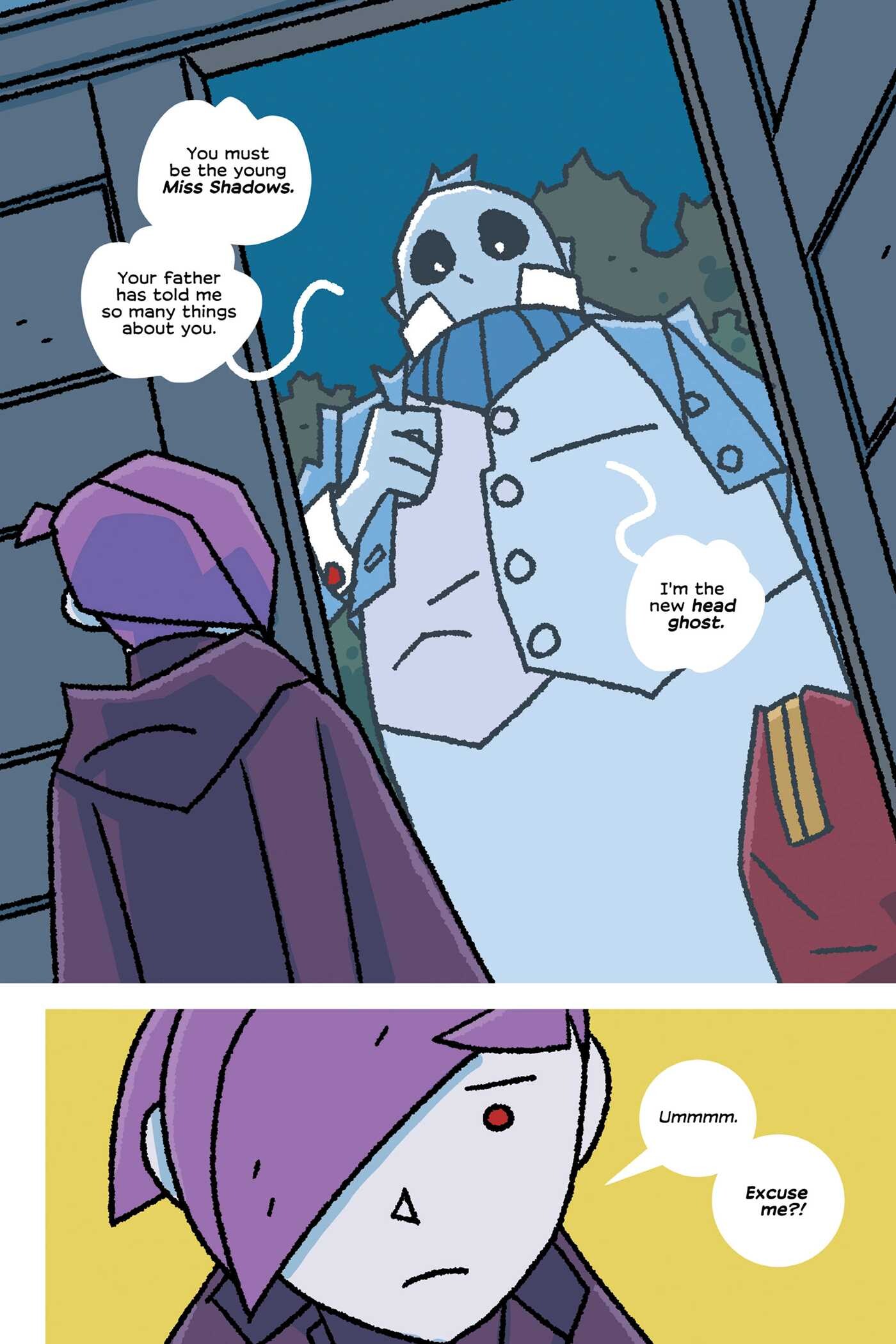 Amelia Shadows and the New Head Ghost