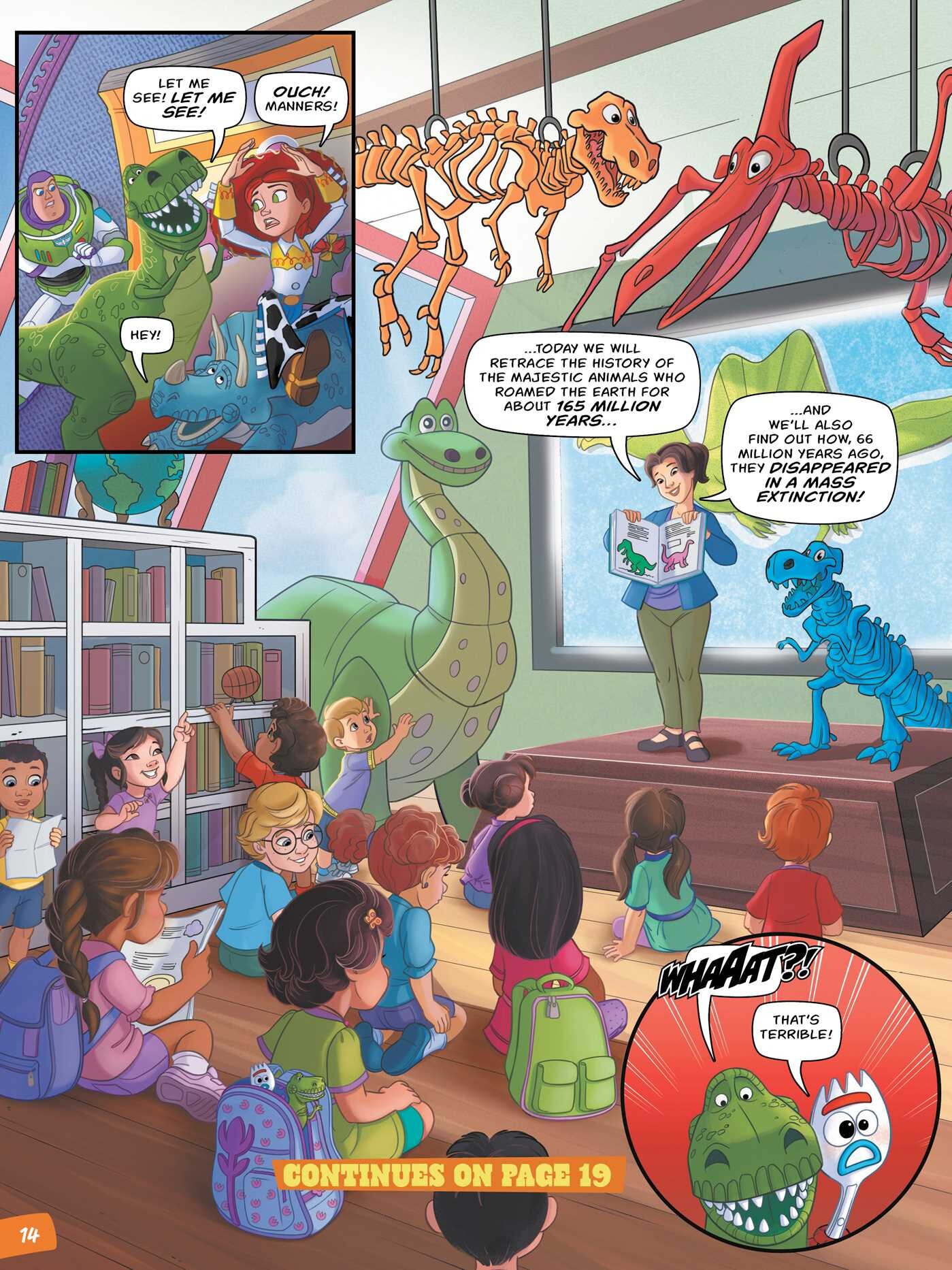 Disney Science in Comics: Age of the Dinosaurs