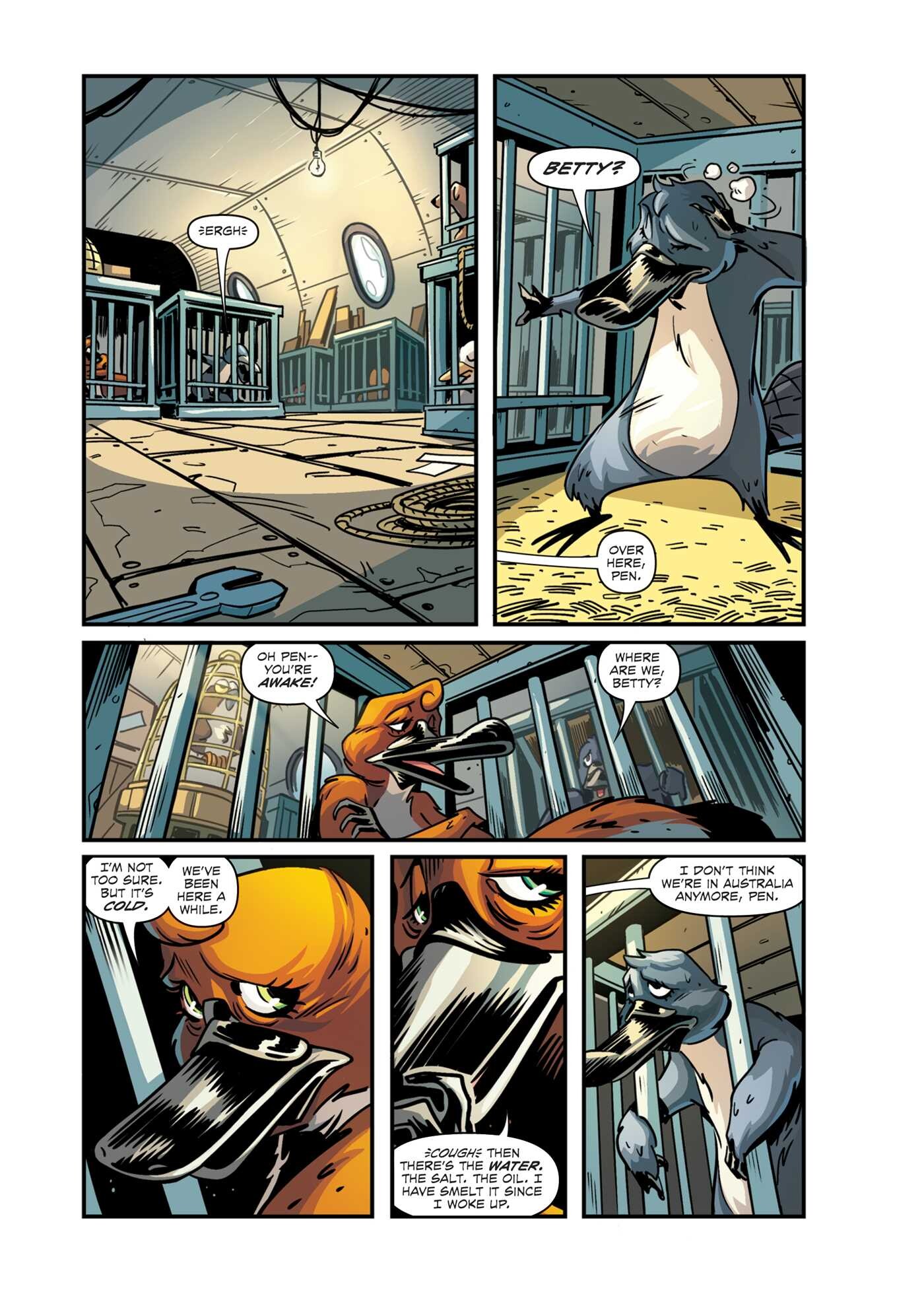 Penelope's Escape from the Platypusary
