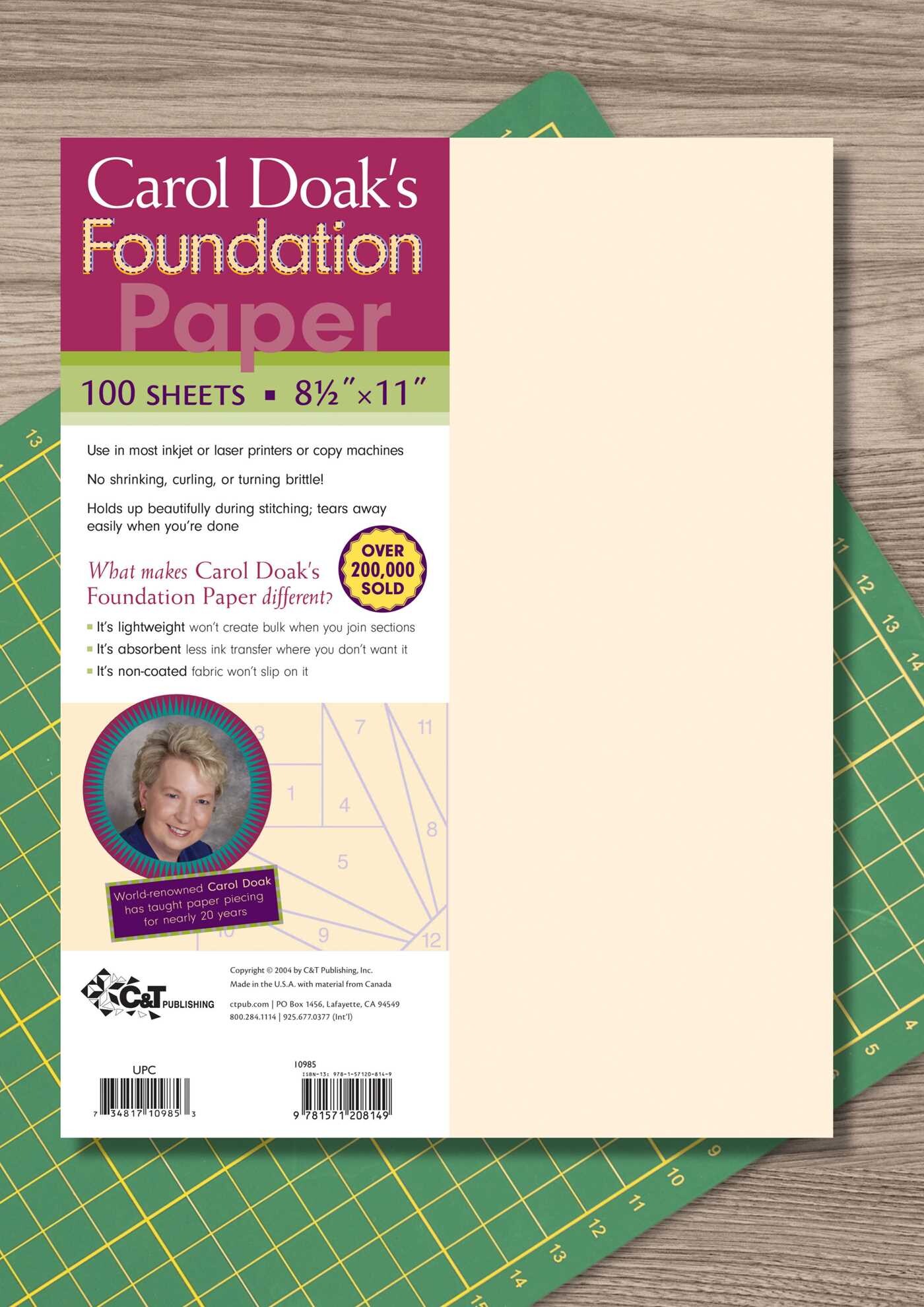 Carol Doak's Foundation Paper