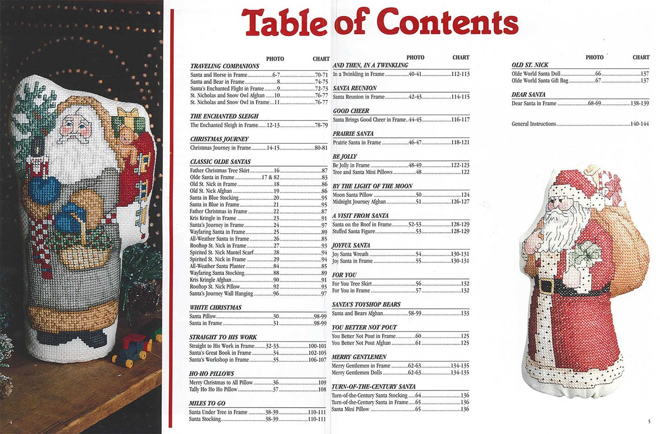 Santa's Great Book of Cross Stitch
