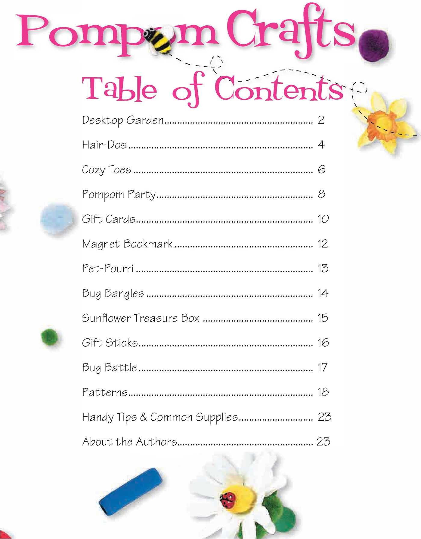 Pompom Crafts