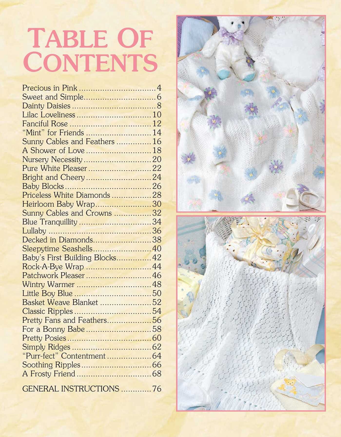 Our Best Knit Baby Afghans | Book by Leisure Arts | Official Publisher ...