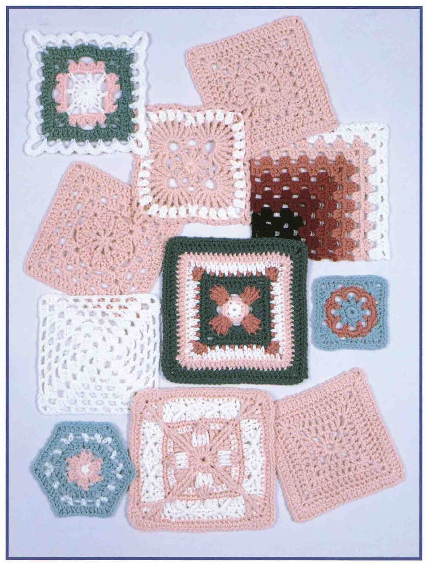 99 Granny Squares to Crochet