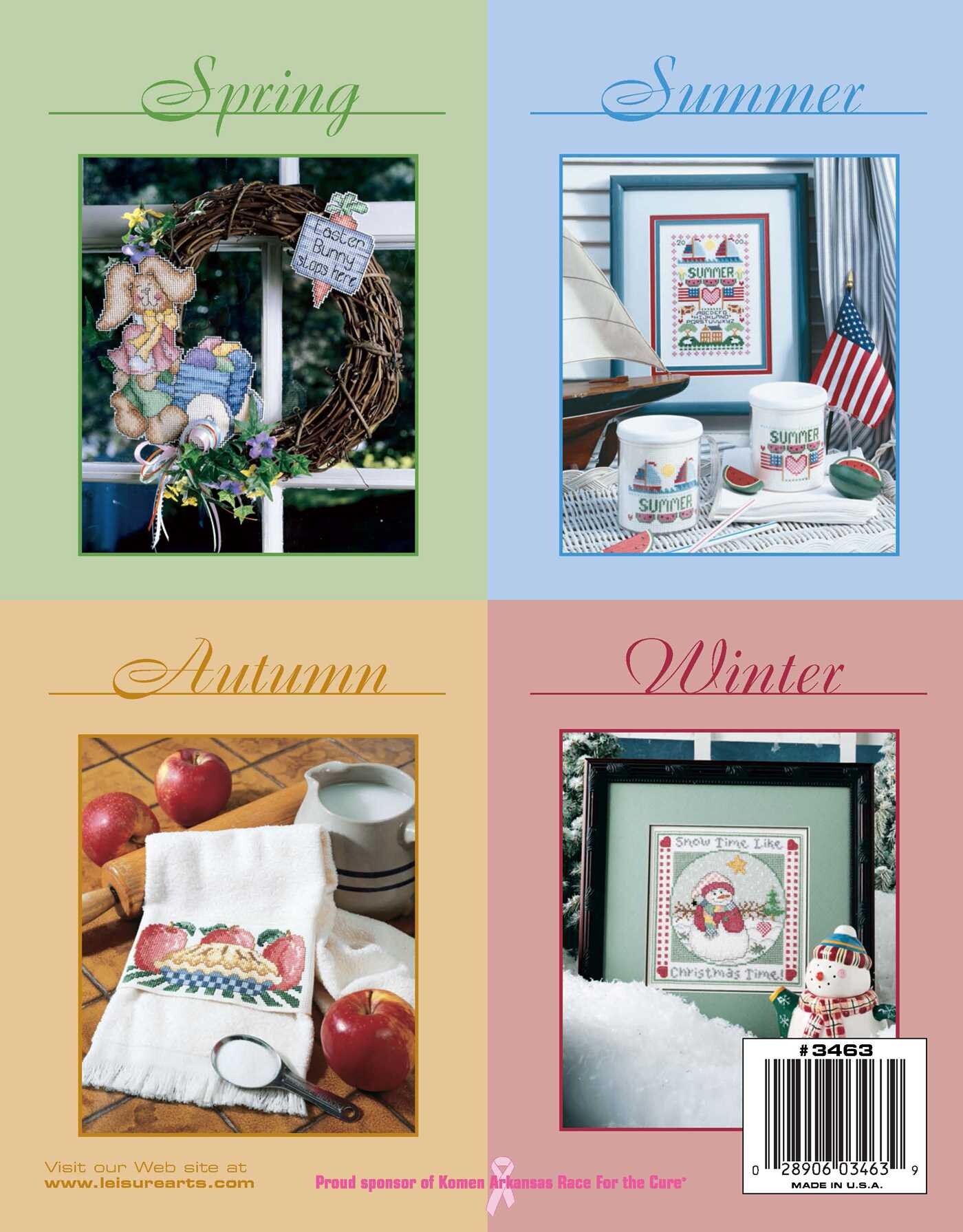 Something for Every Season—56 Cross Stitch Designs