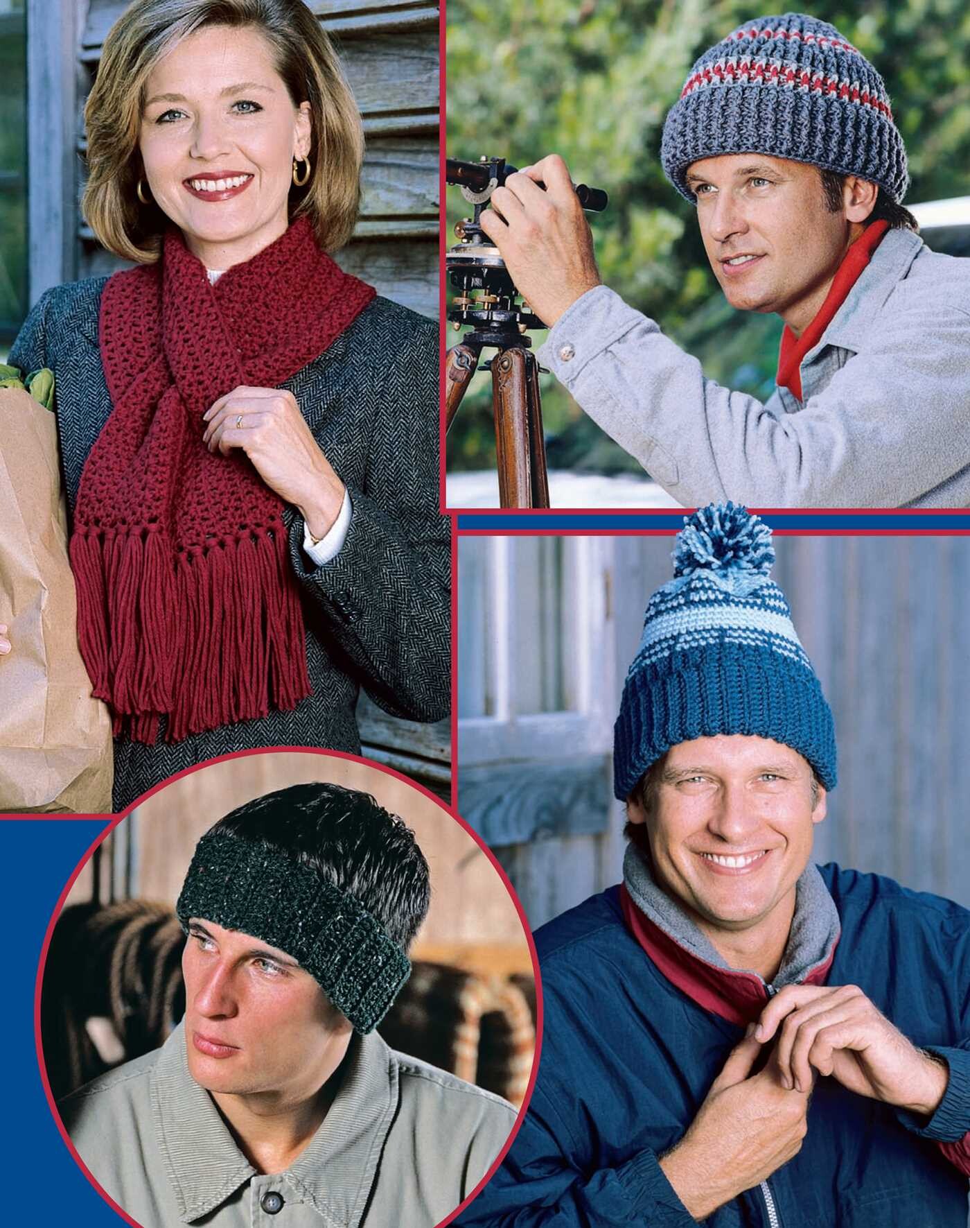 Chase the Chill—Crocheted Hats, Scarves, and Mittens for the Family; 16 Designs