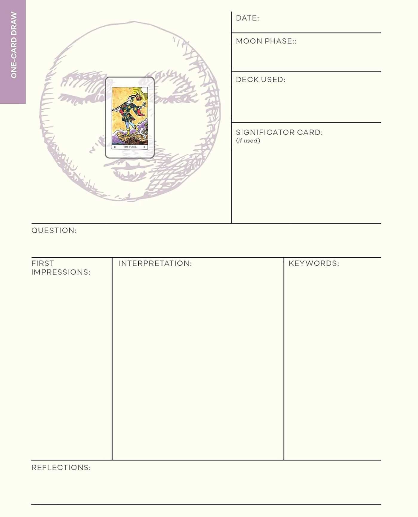Weiser Tarot Journal