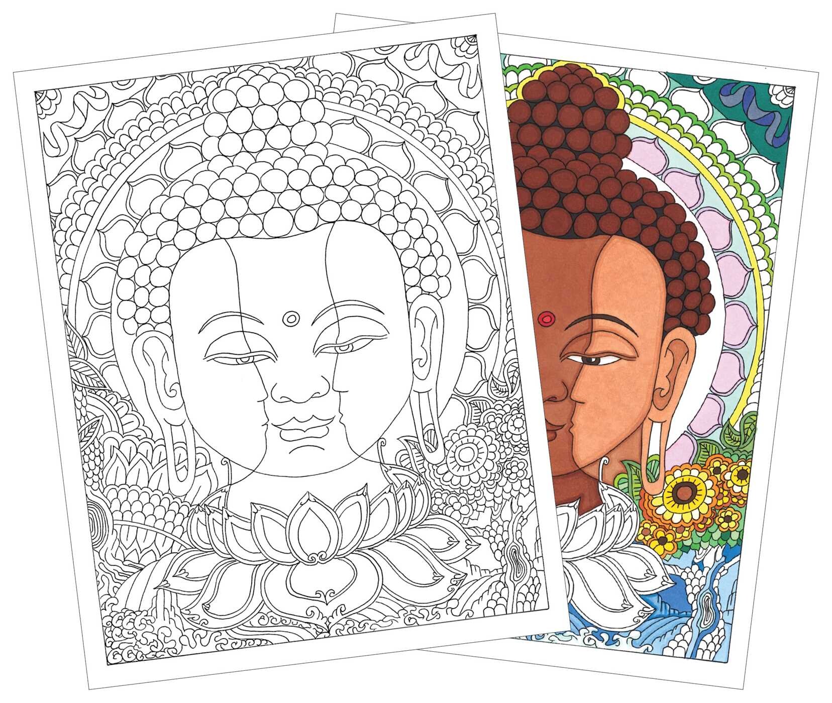 Color Me Buddha