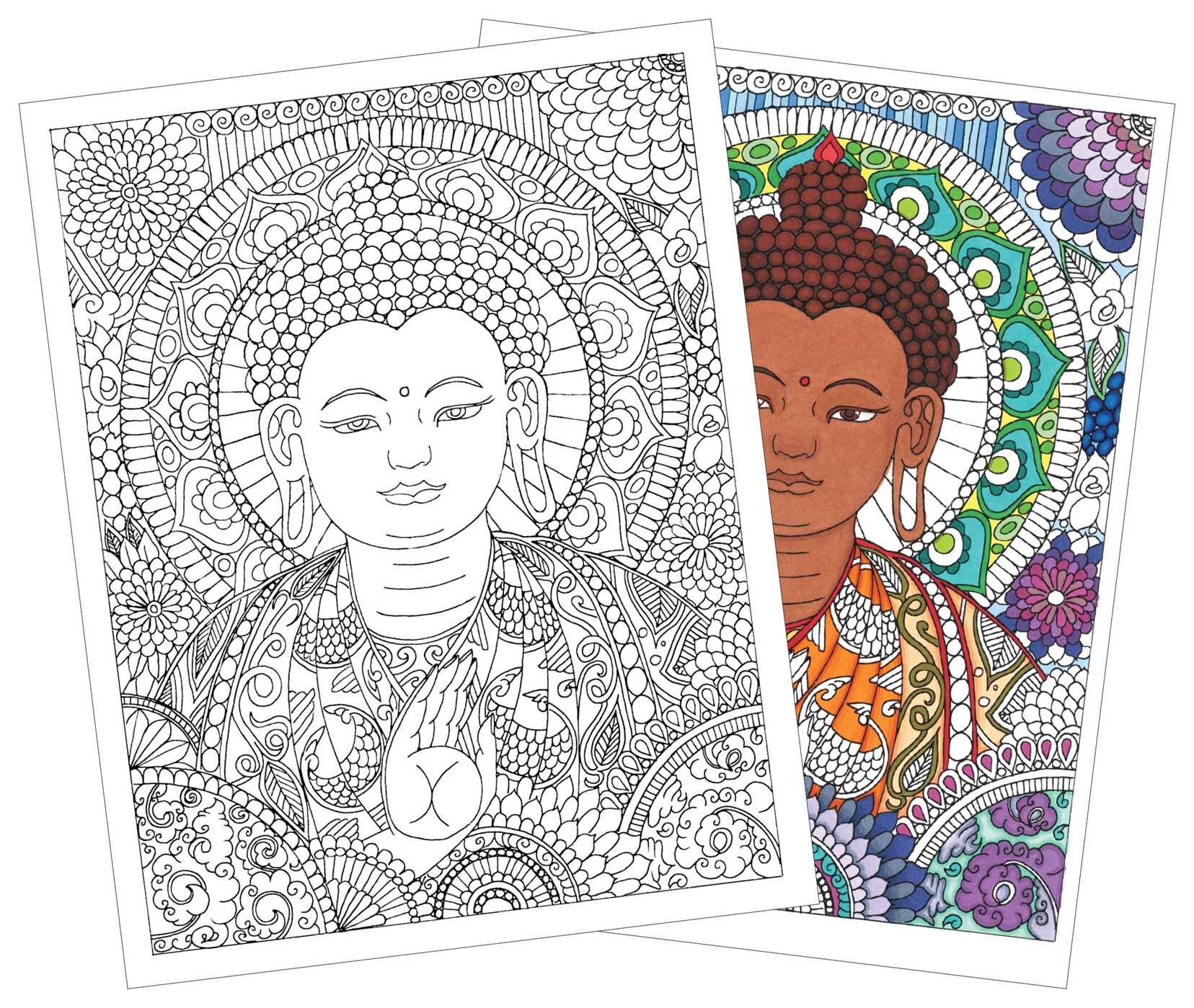 Color Me Buddha