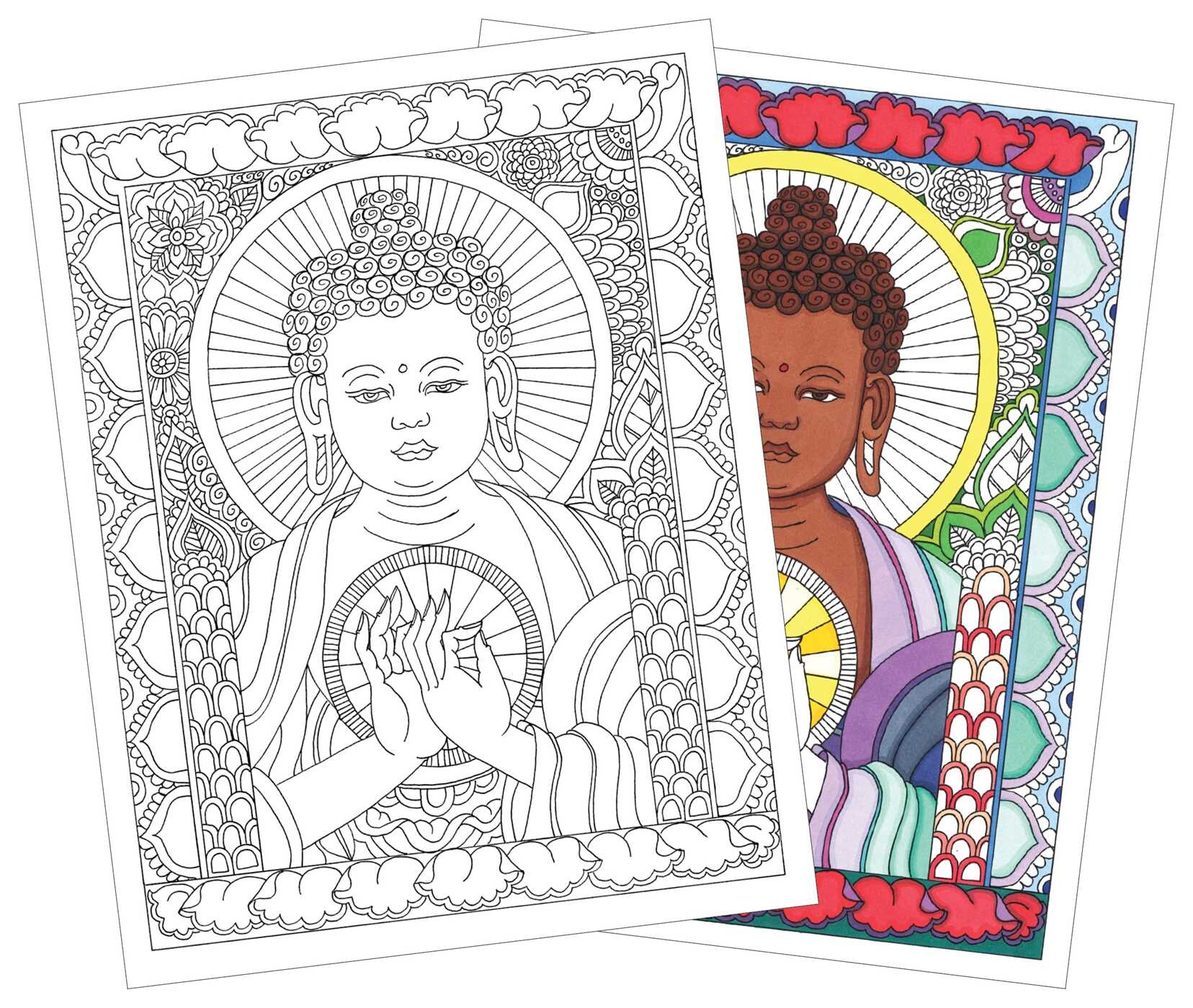 Color Me Buddha