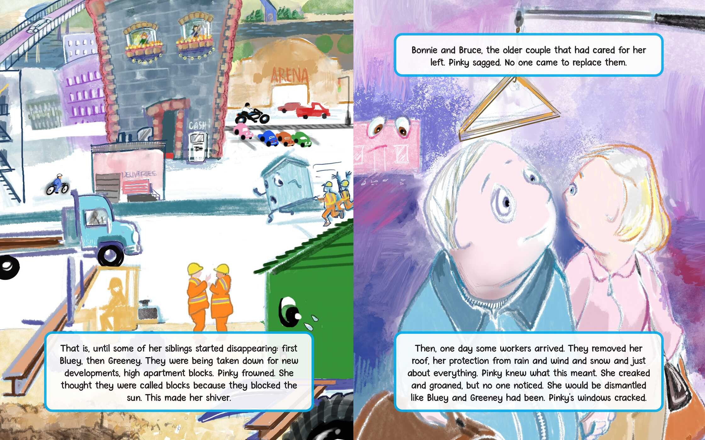 Pinky's Moving Story