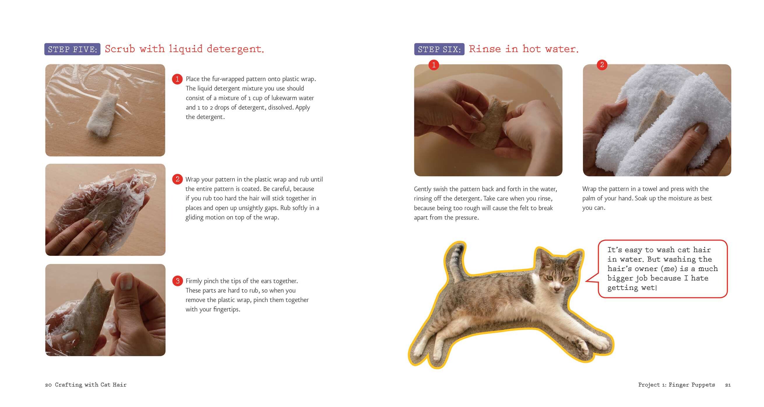 Crafting with Cat Hair