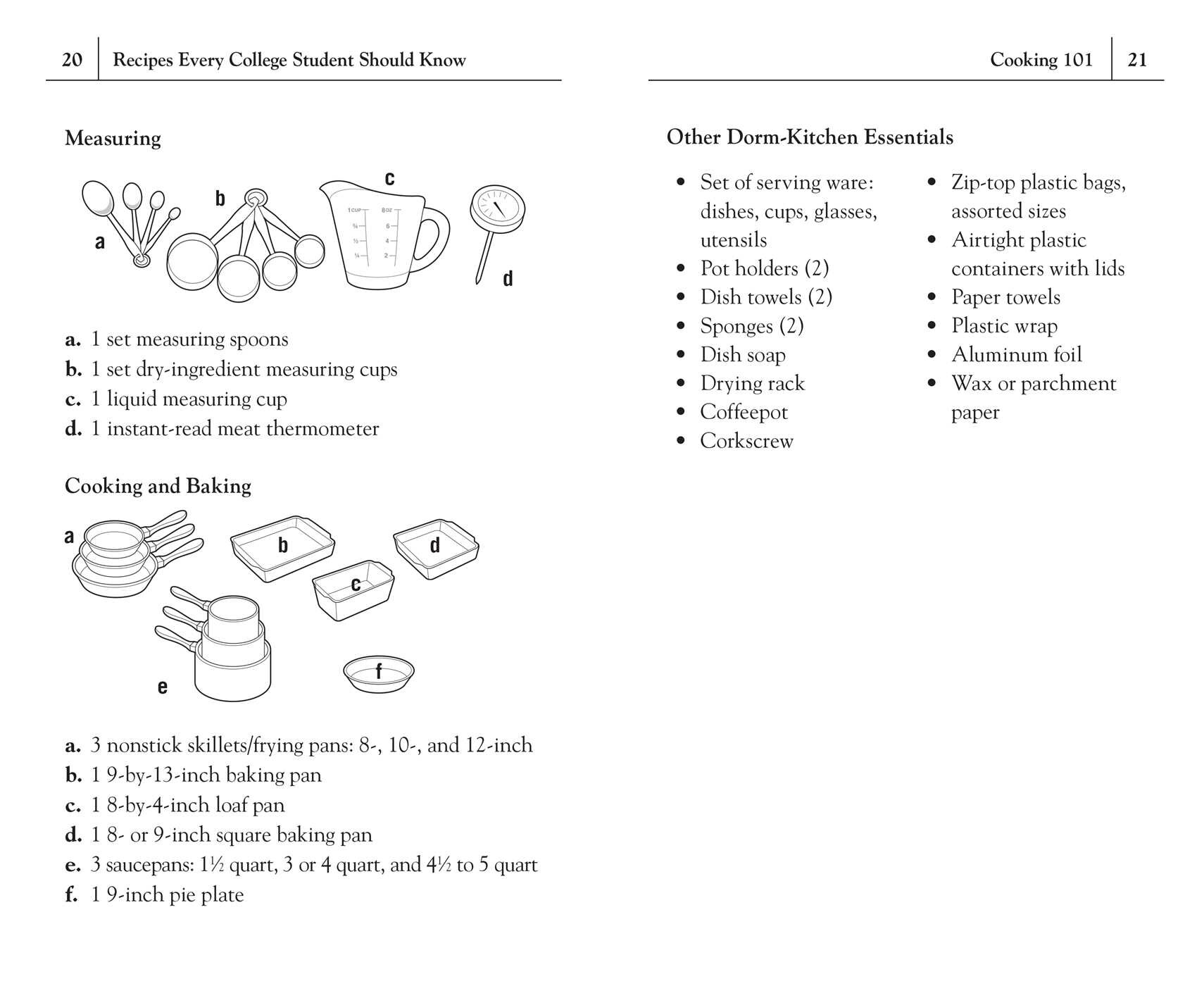 Recipes Every College Student Should Know