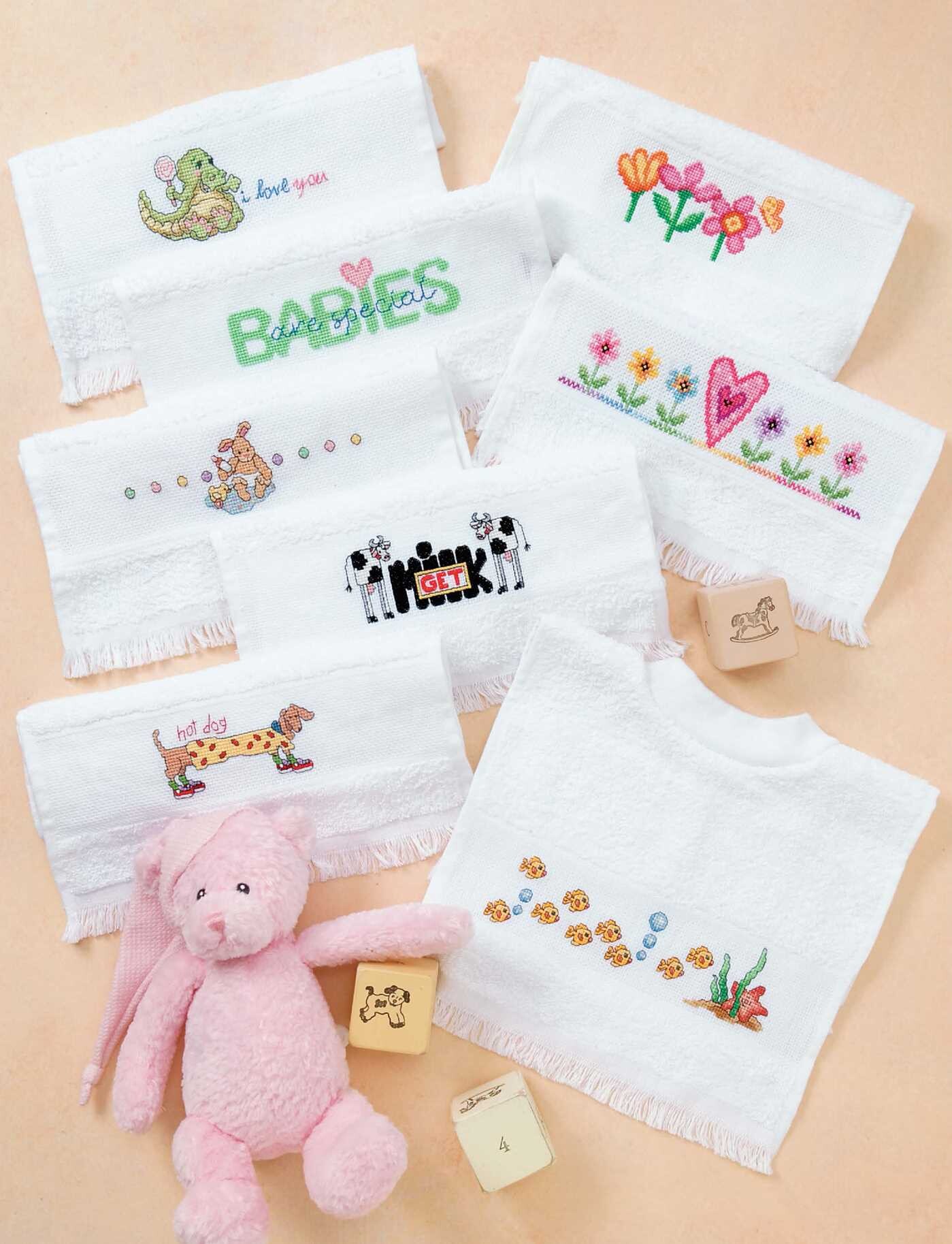 Baby Bibs to Cross Stitch