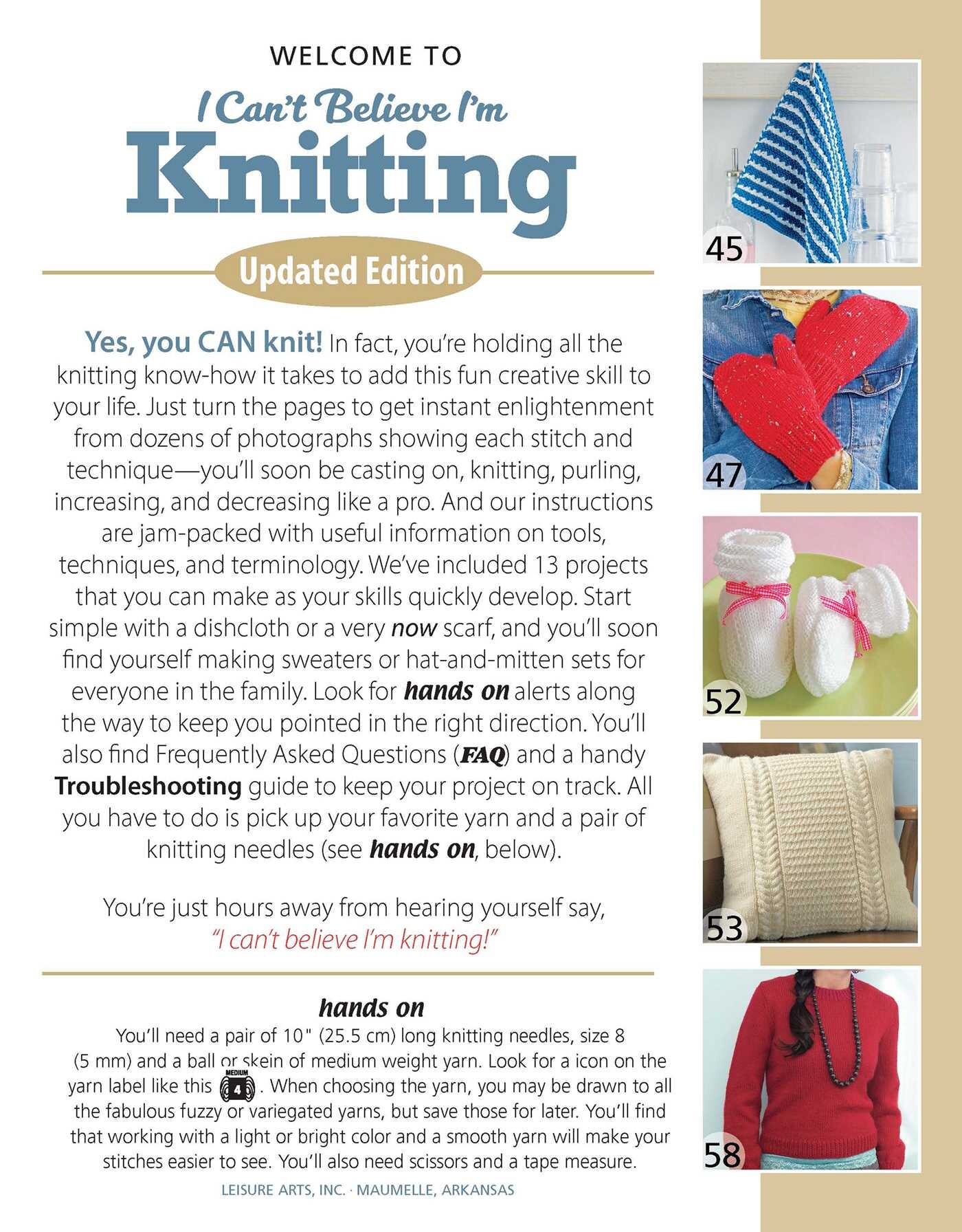 I Can't Believe I'm Knitting