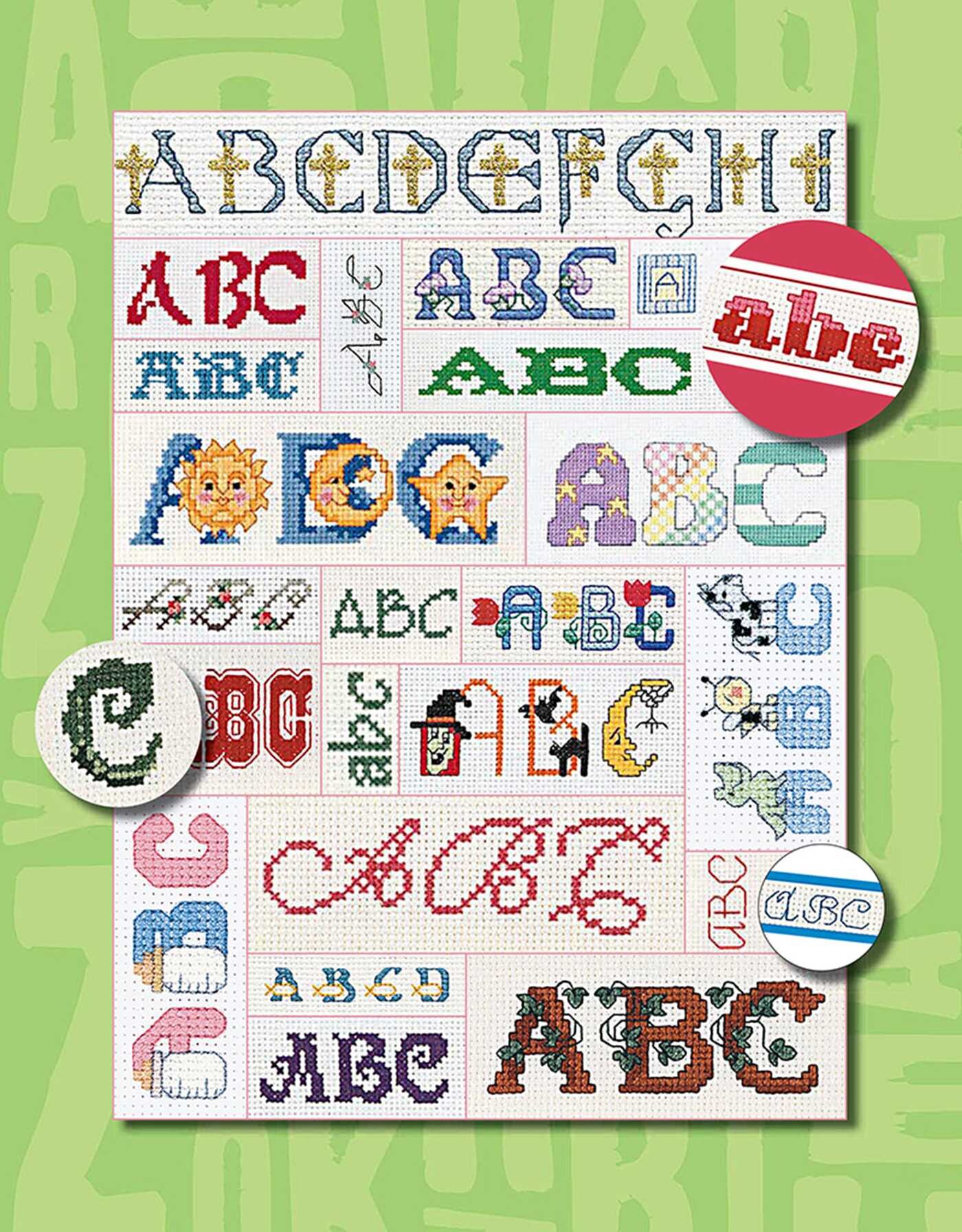 Big Collection of Alphabets in Cross Stitch