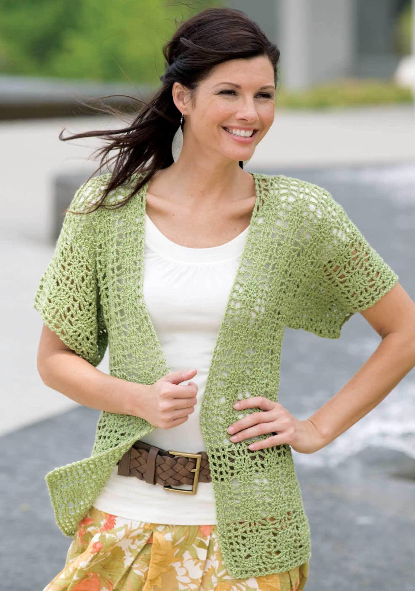 Relaxed Fashion—4 Crochet Designs Featuring Caron Spa Yarn