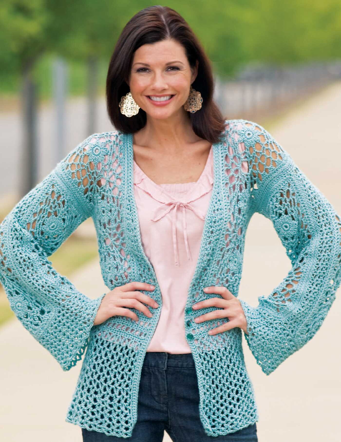 Relaxed Fashion—4 Crochet Designs Featuring Caron Spa Yarn