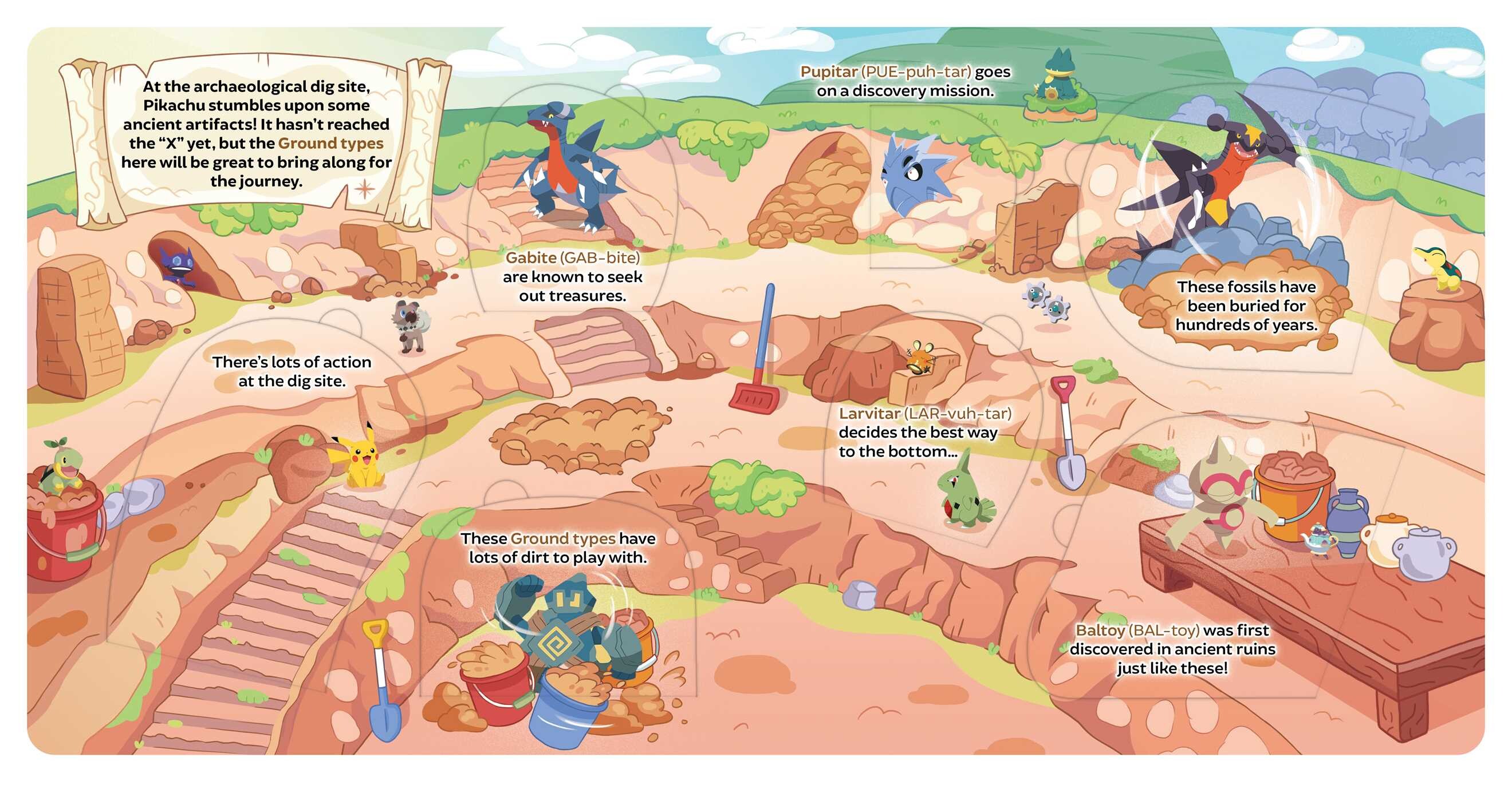 Pokémon Primers: Ground Types Book