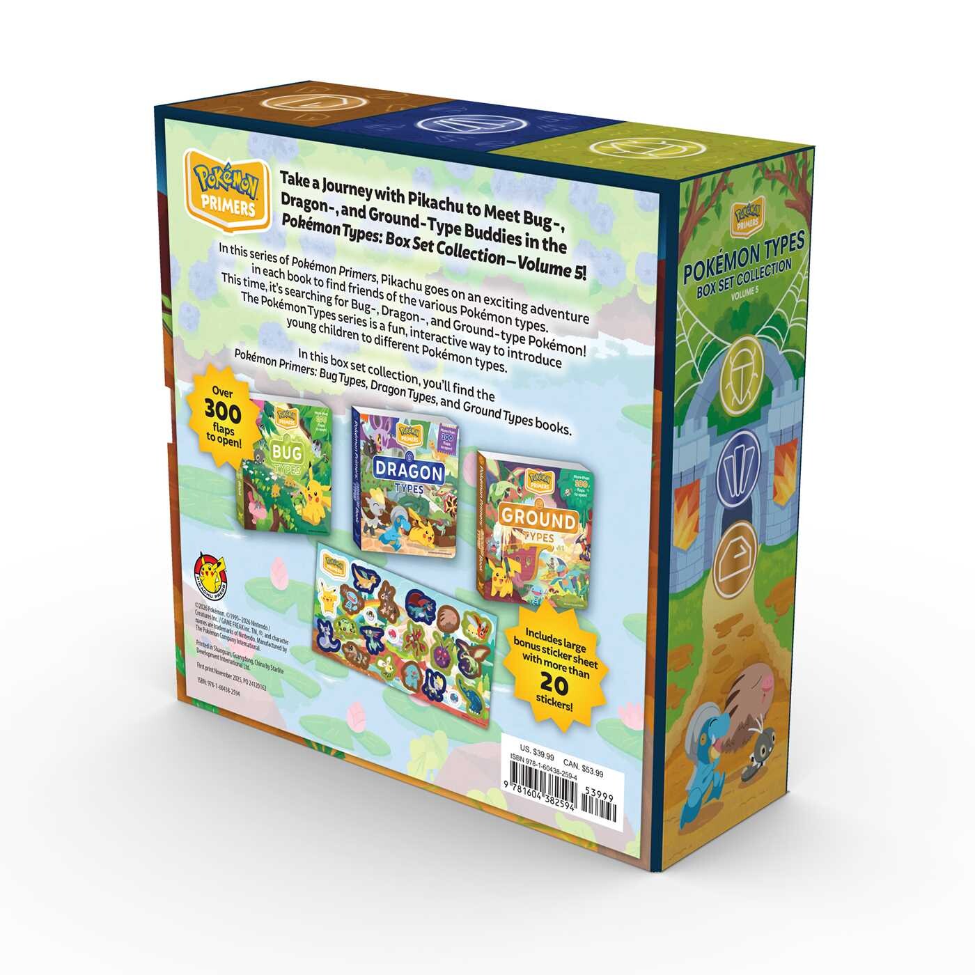 Pokémon Primers Type Box Set Collection, Volume 5