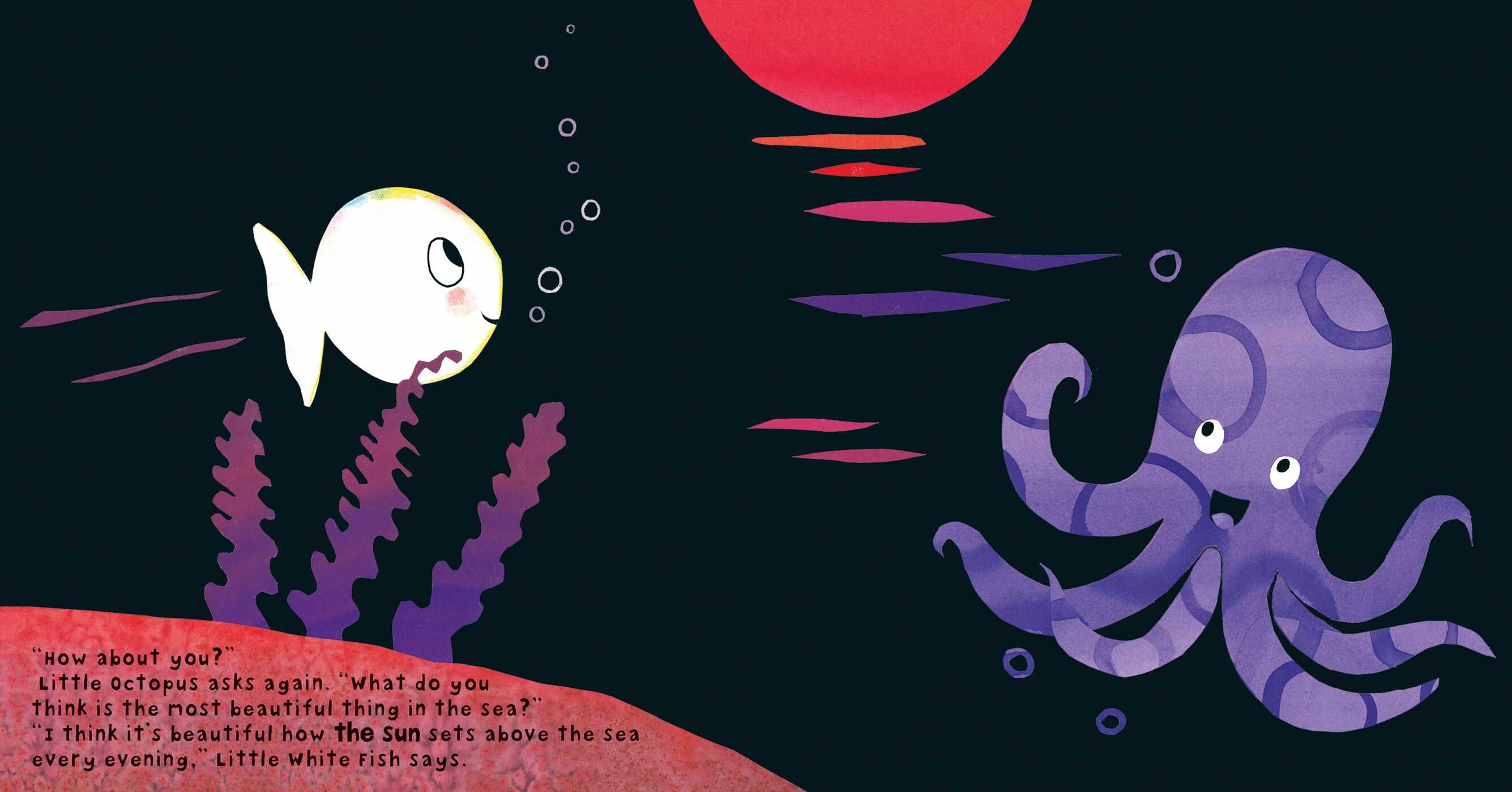 Little White Fish and the Beautiful Sea