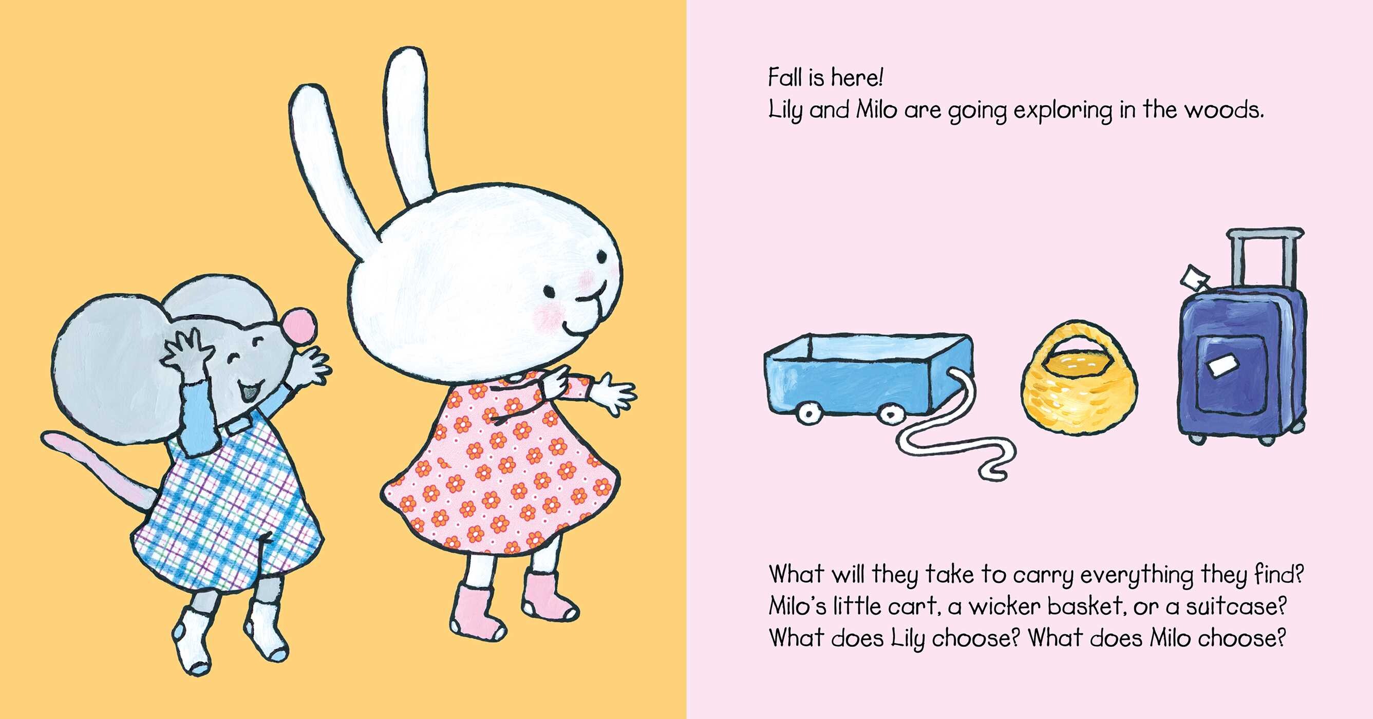 Fall with Lily and Milo