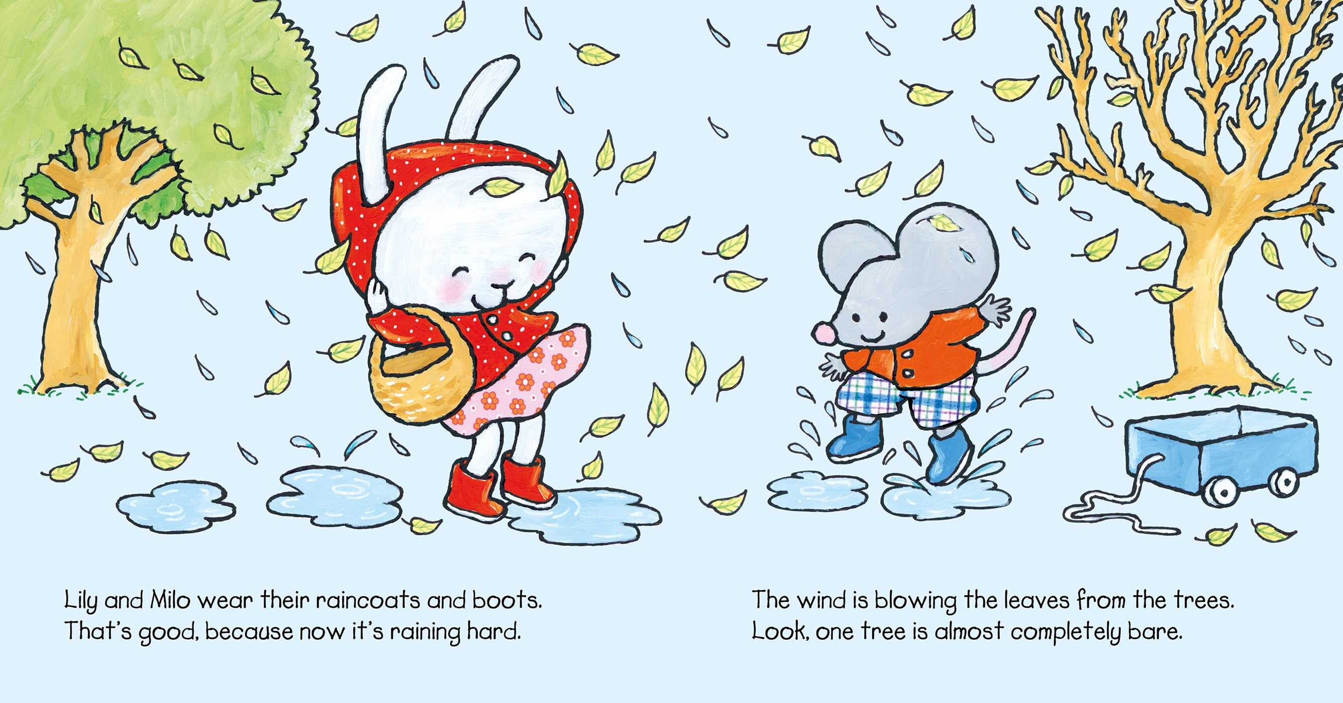 Fall with Lily and Milo