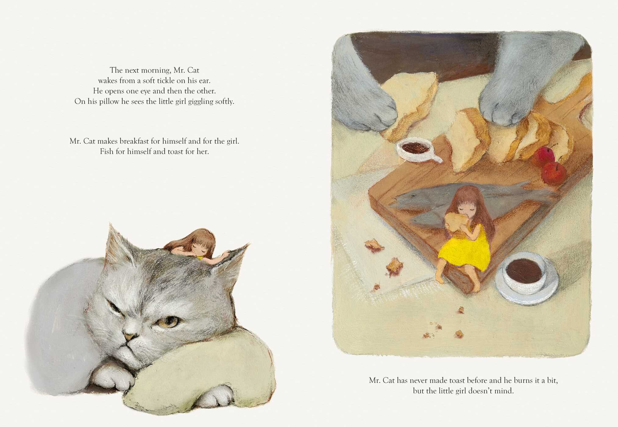 Mr. Cat and the Little Girl