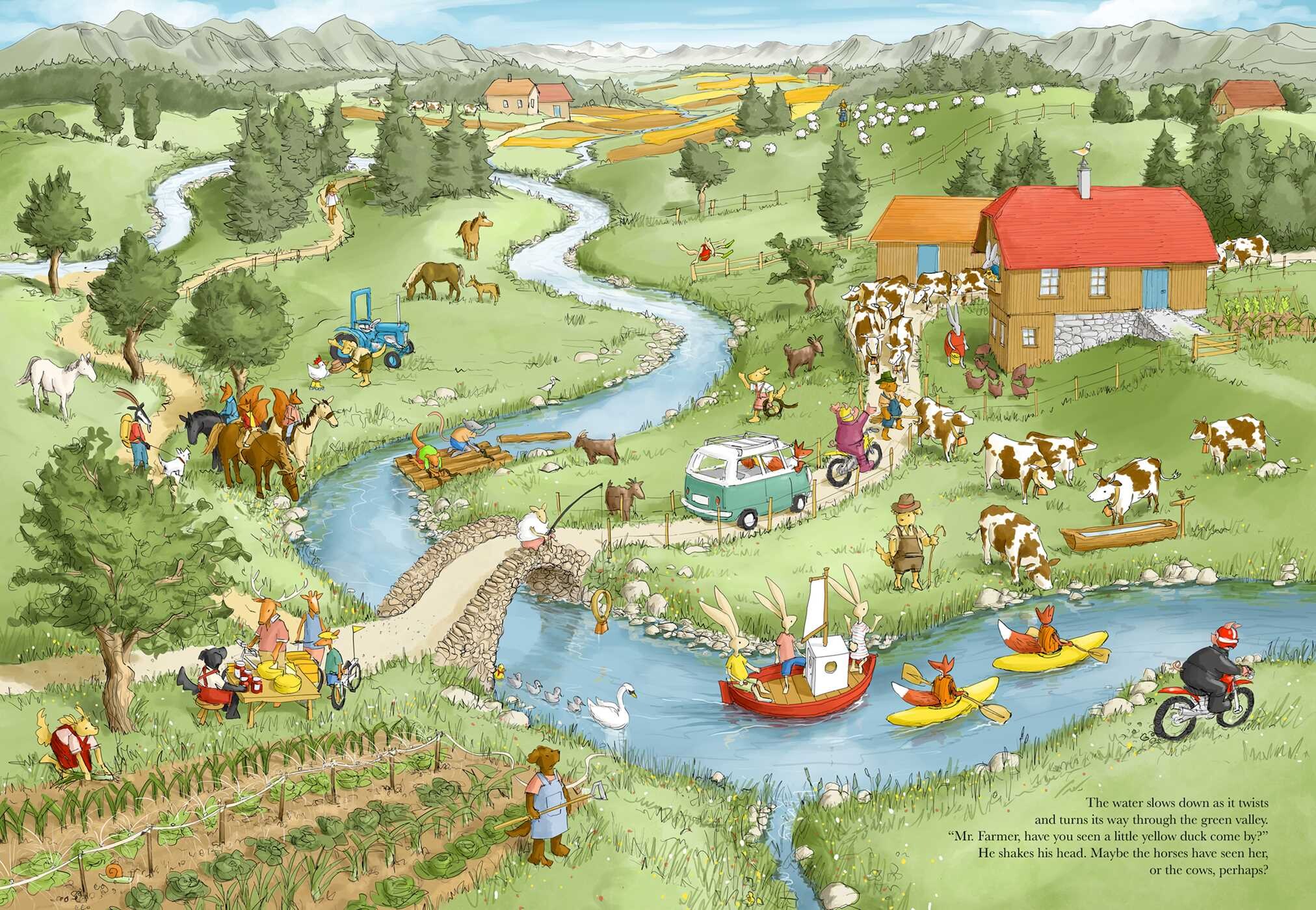 All Along the River