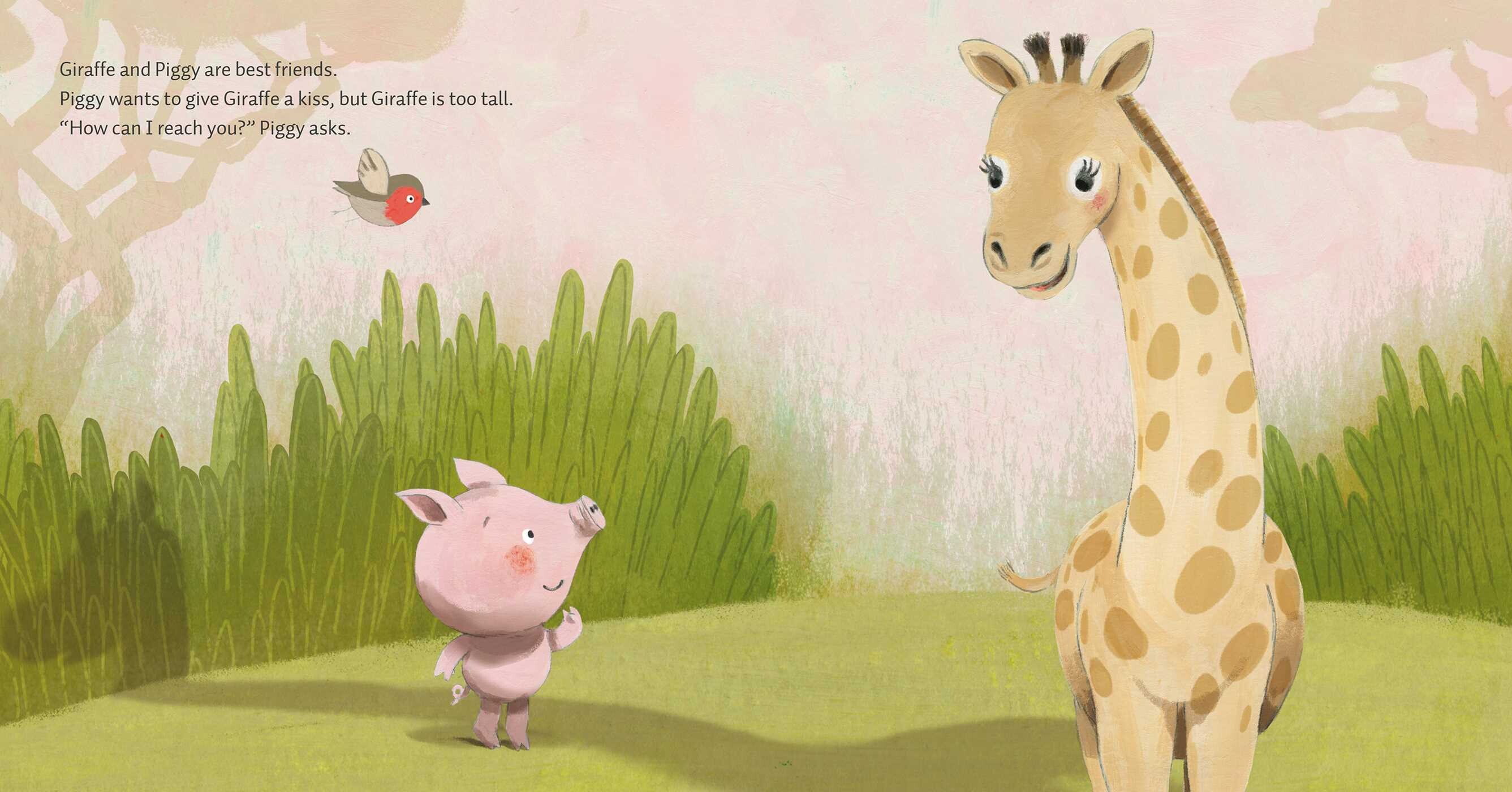 Kiss for Giraffe