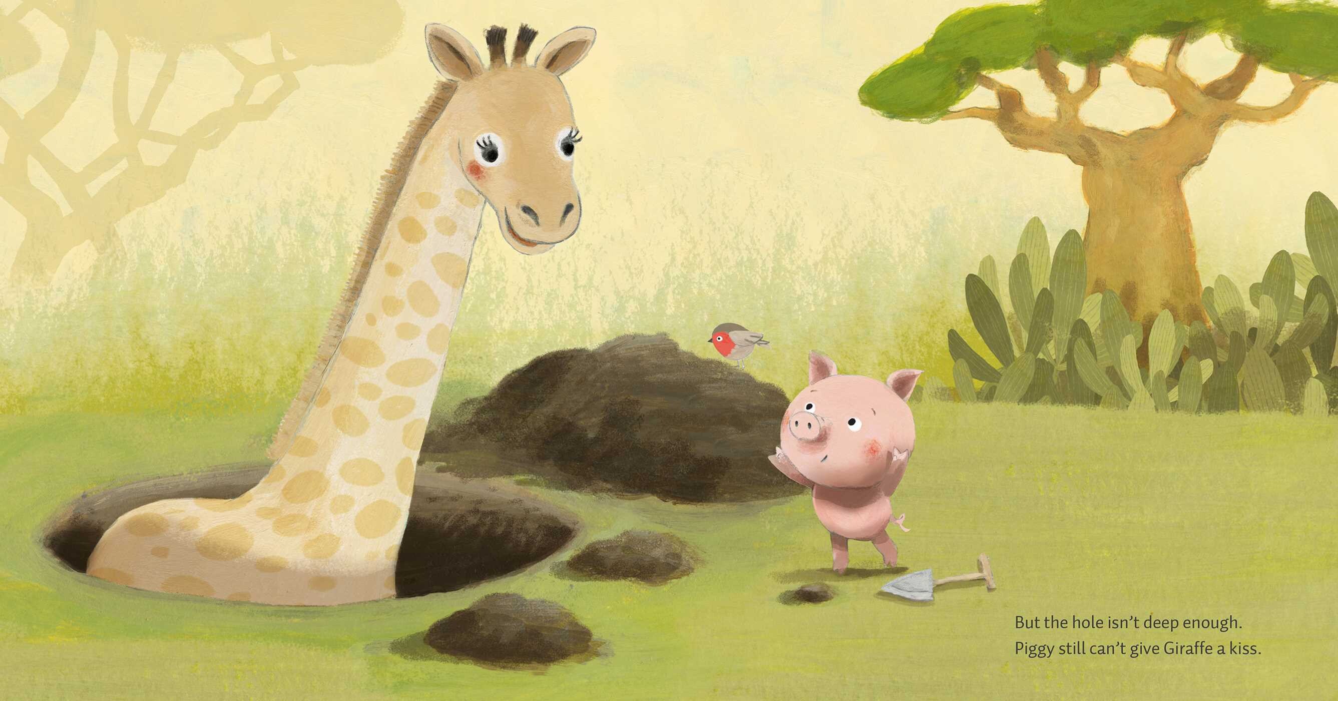 Kiss for Giraffe