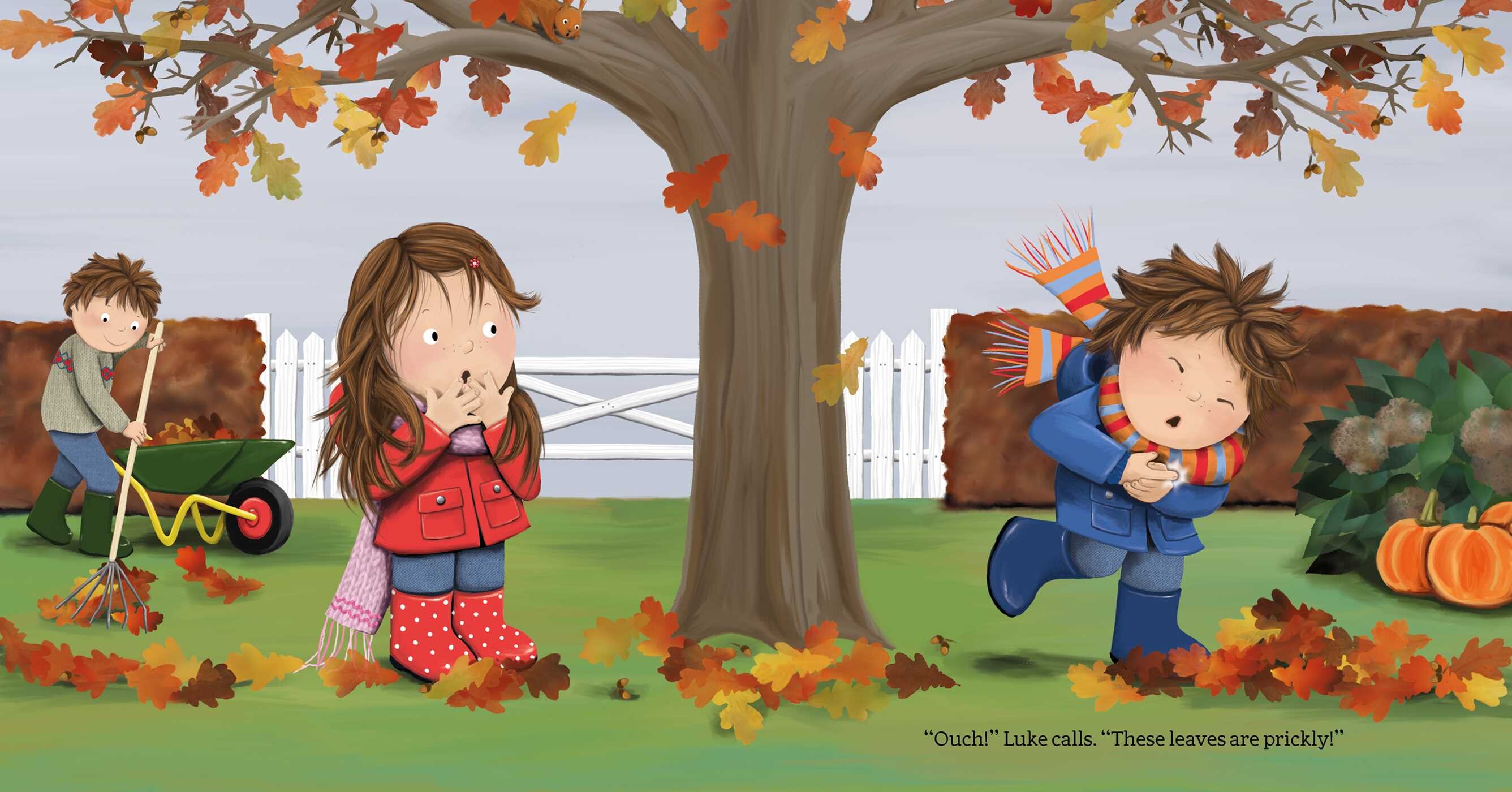 Luke and Lottie. Fall Is Here!