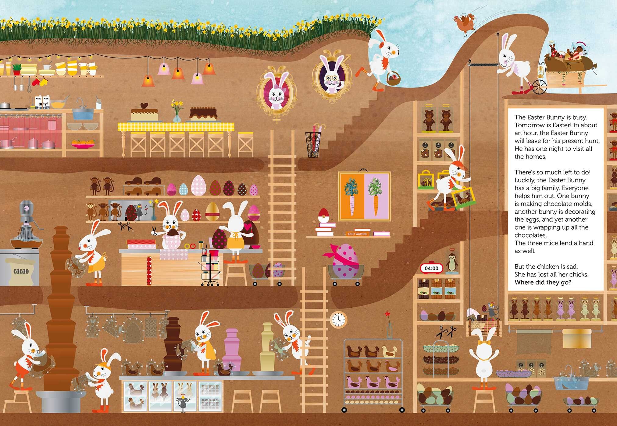 Easter Bunny's Present Hunt