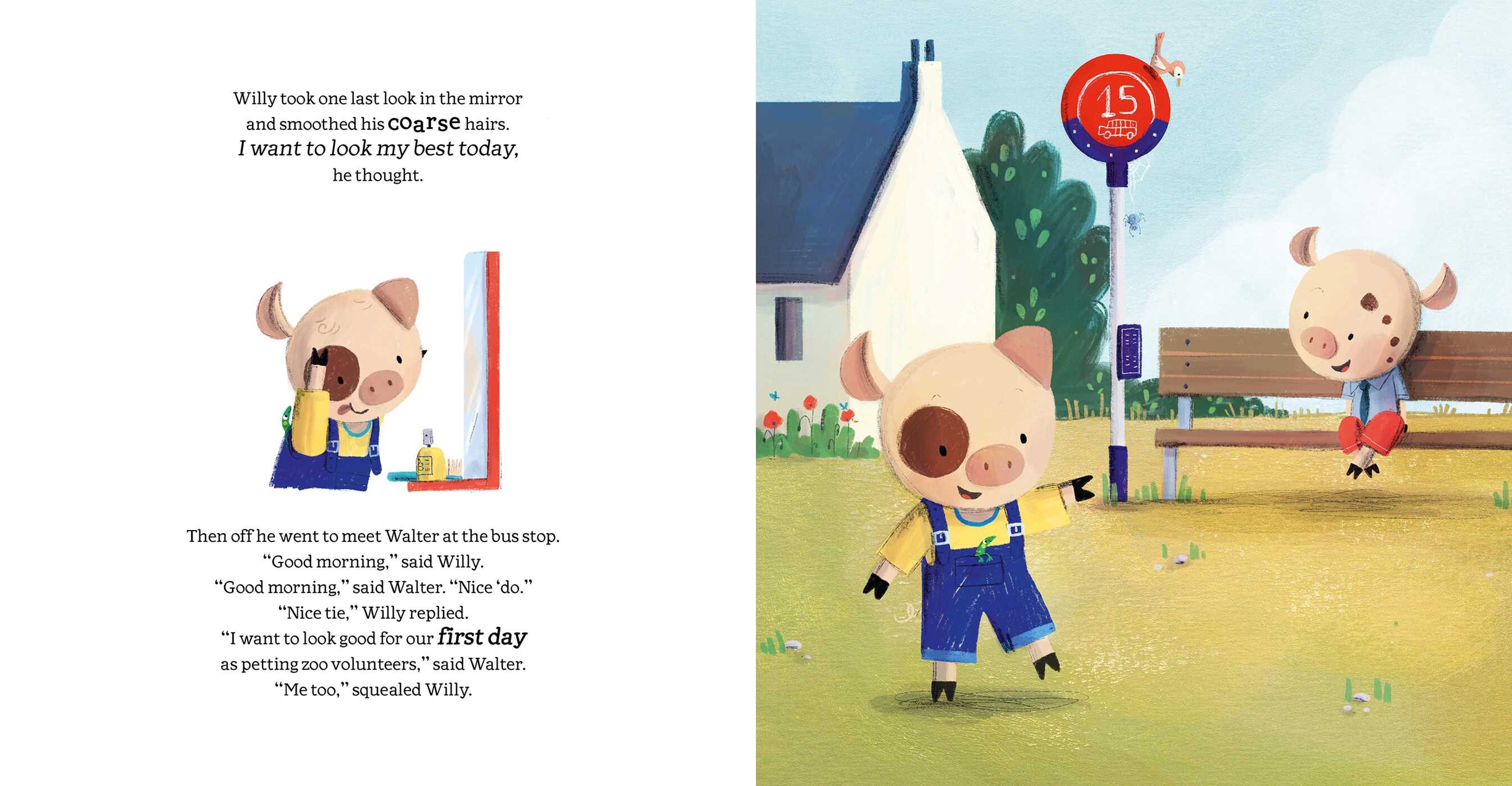 Walter and Willy Go to the Petting Zoo