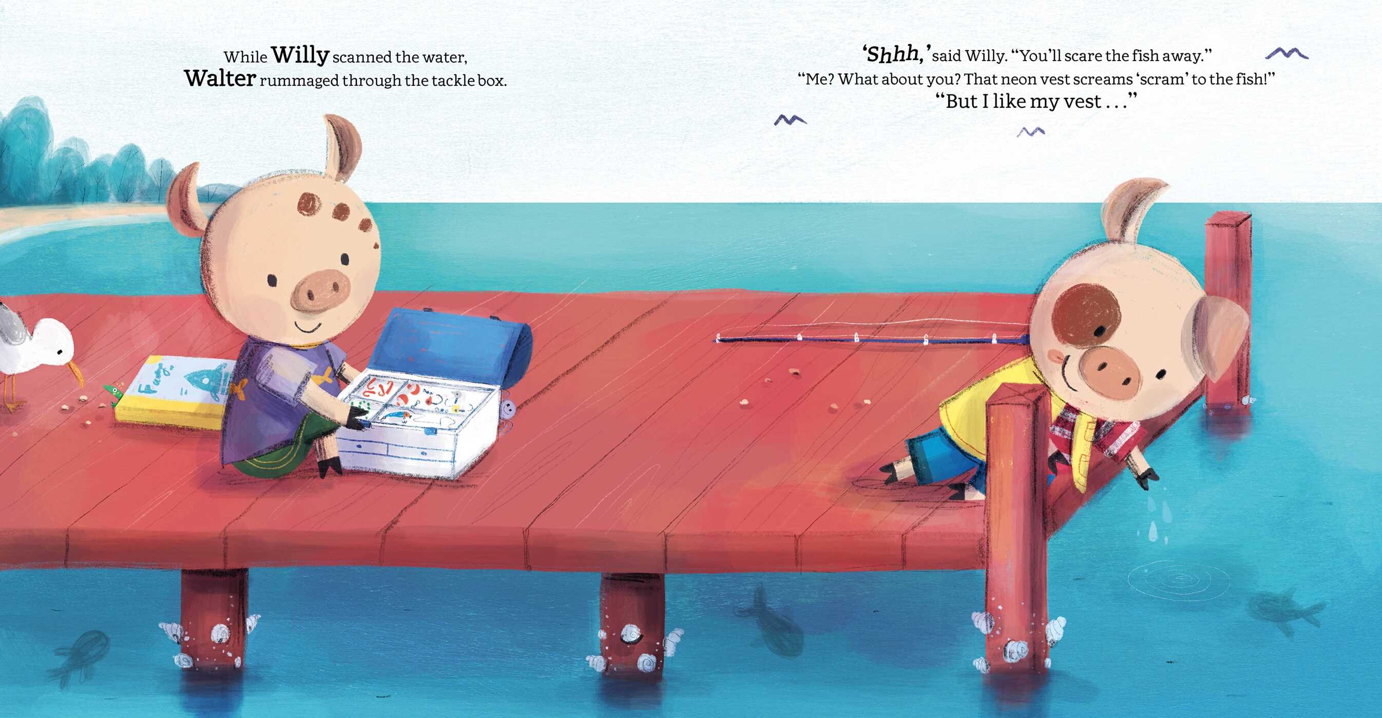 Walter and Willy Go Fishing