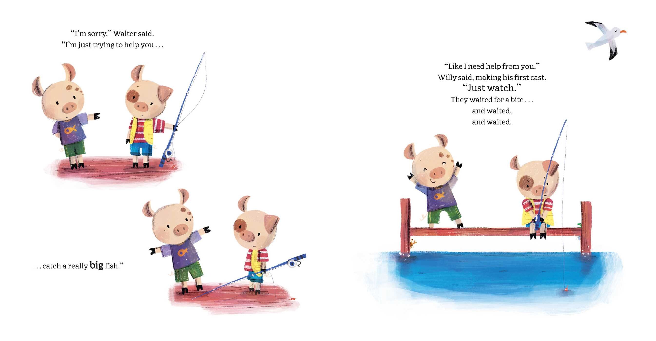 Walter and Willy Go Fishing