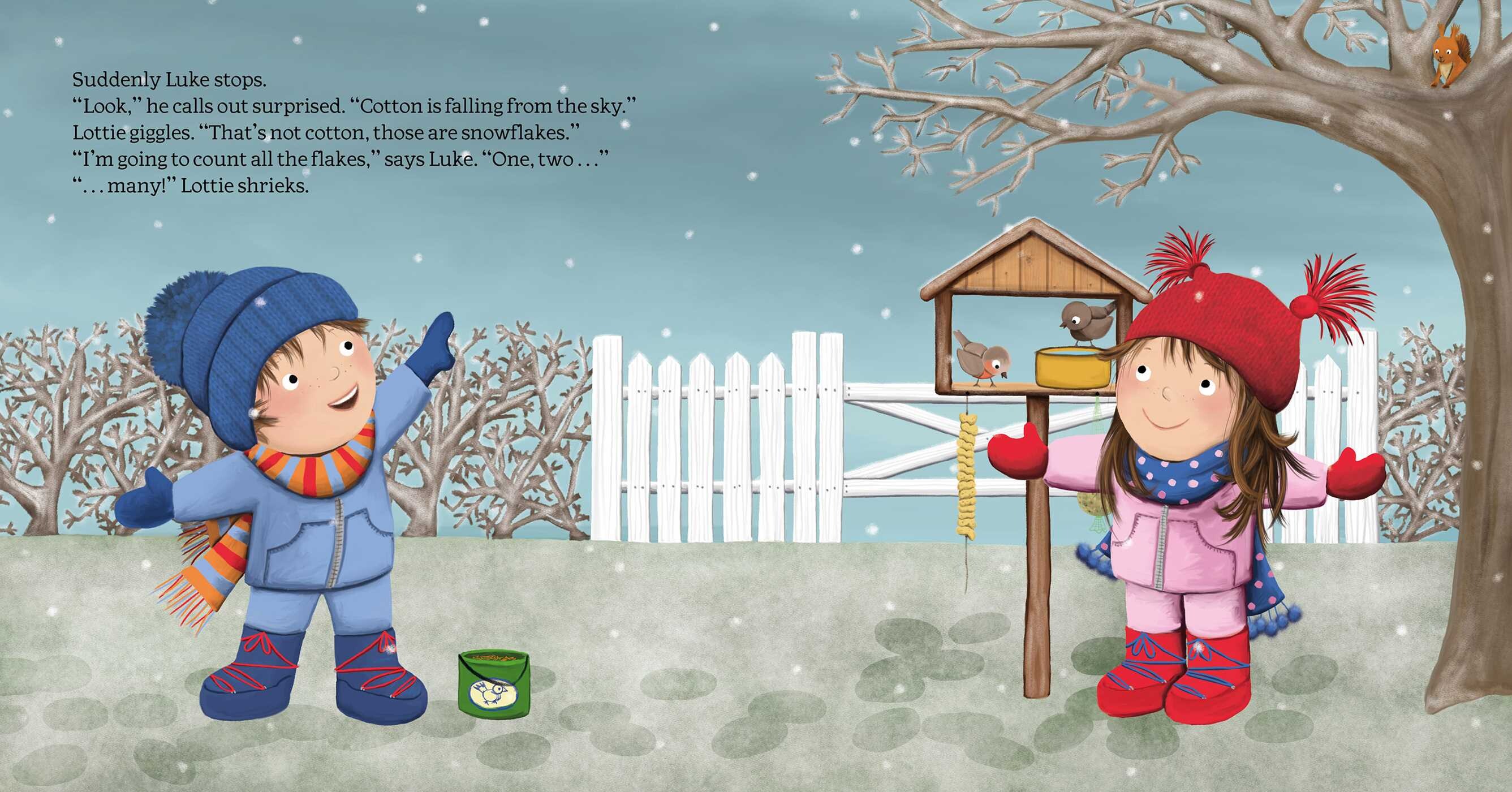 Luke and Lottie. Winter Is Here!