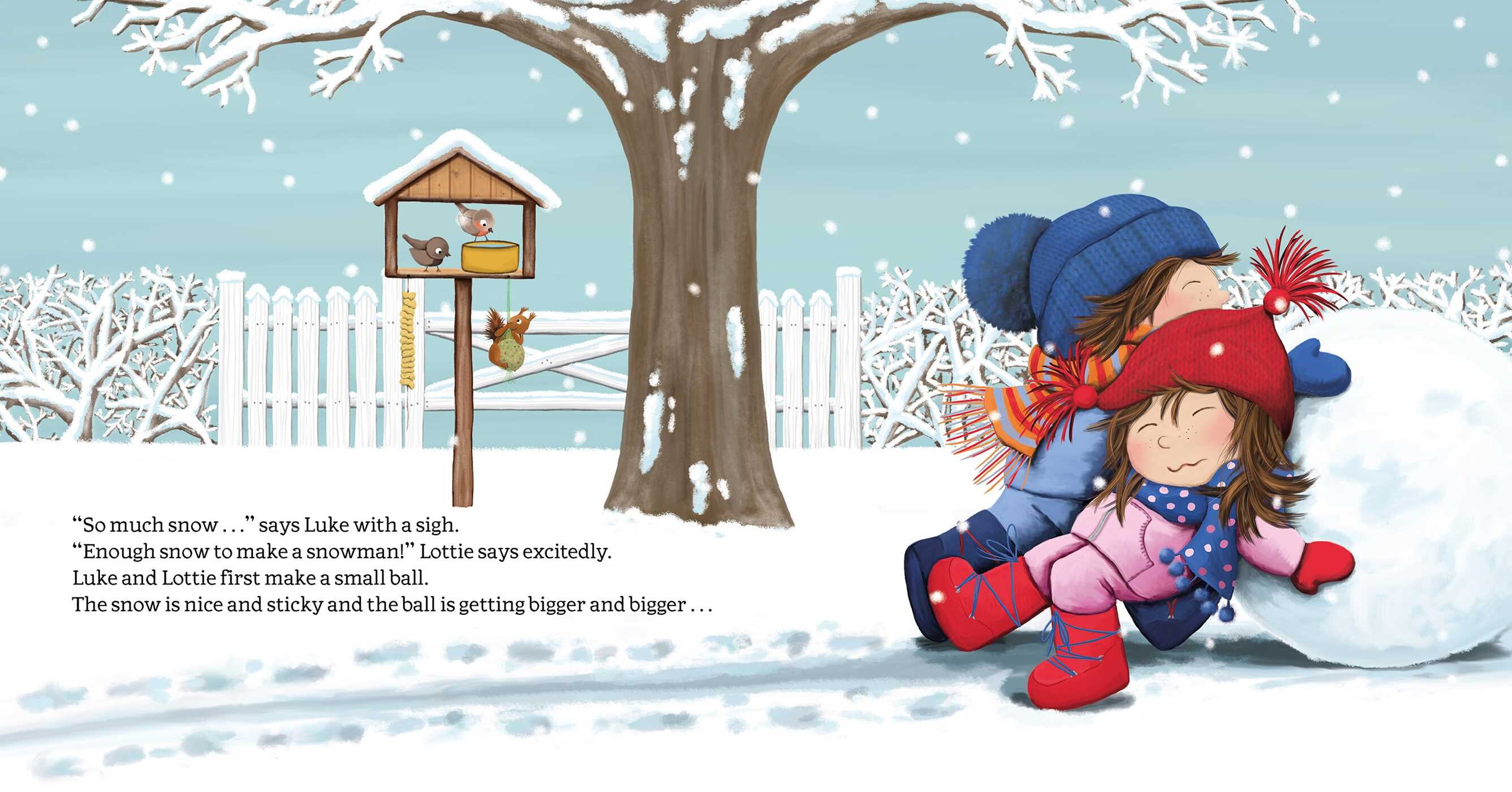 Luke and Lottie. Winter Is Here!
