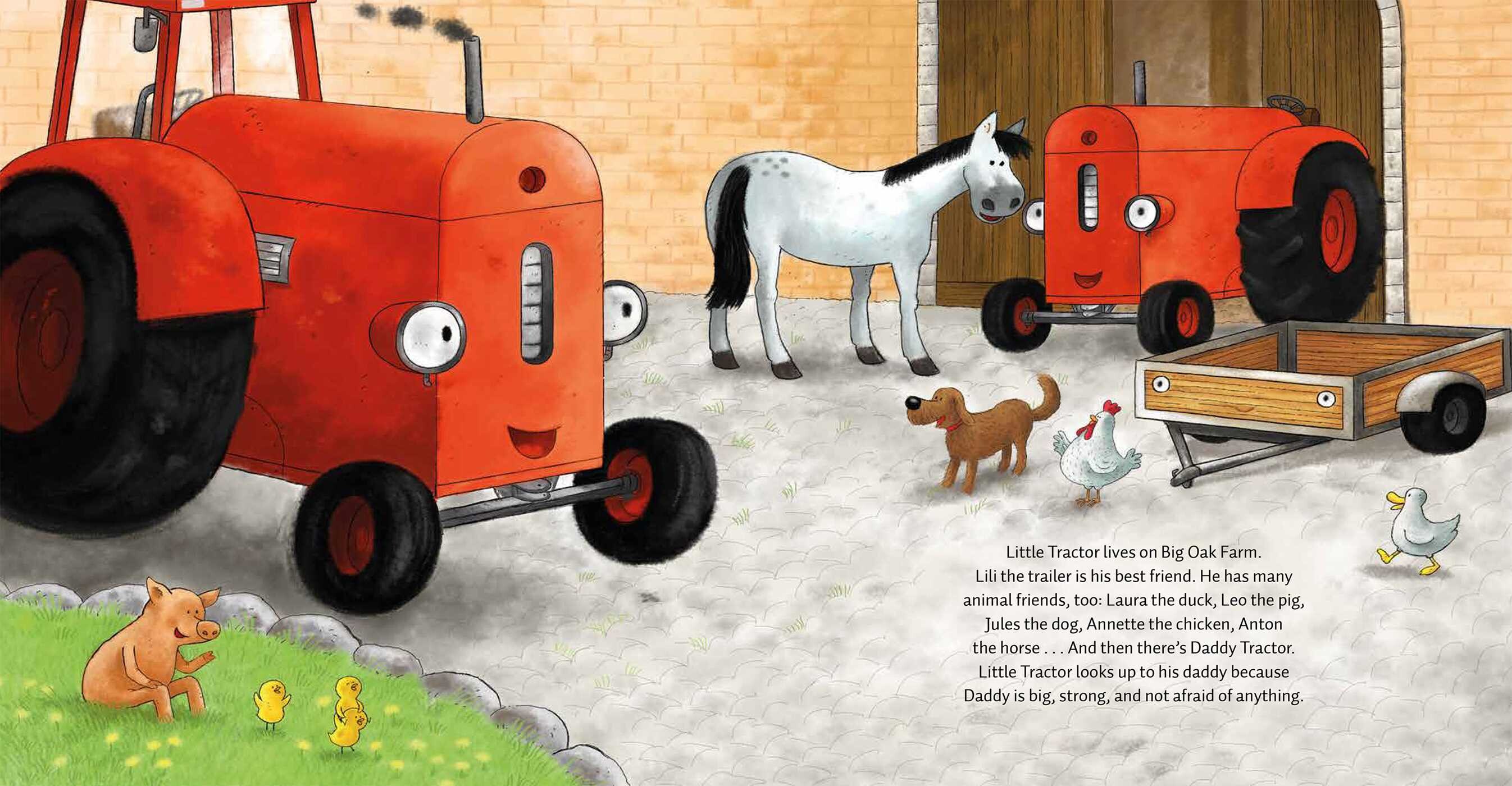 Little Tractor Is Brave