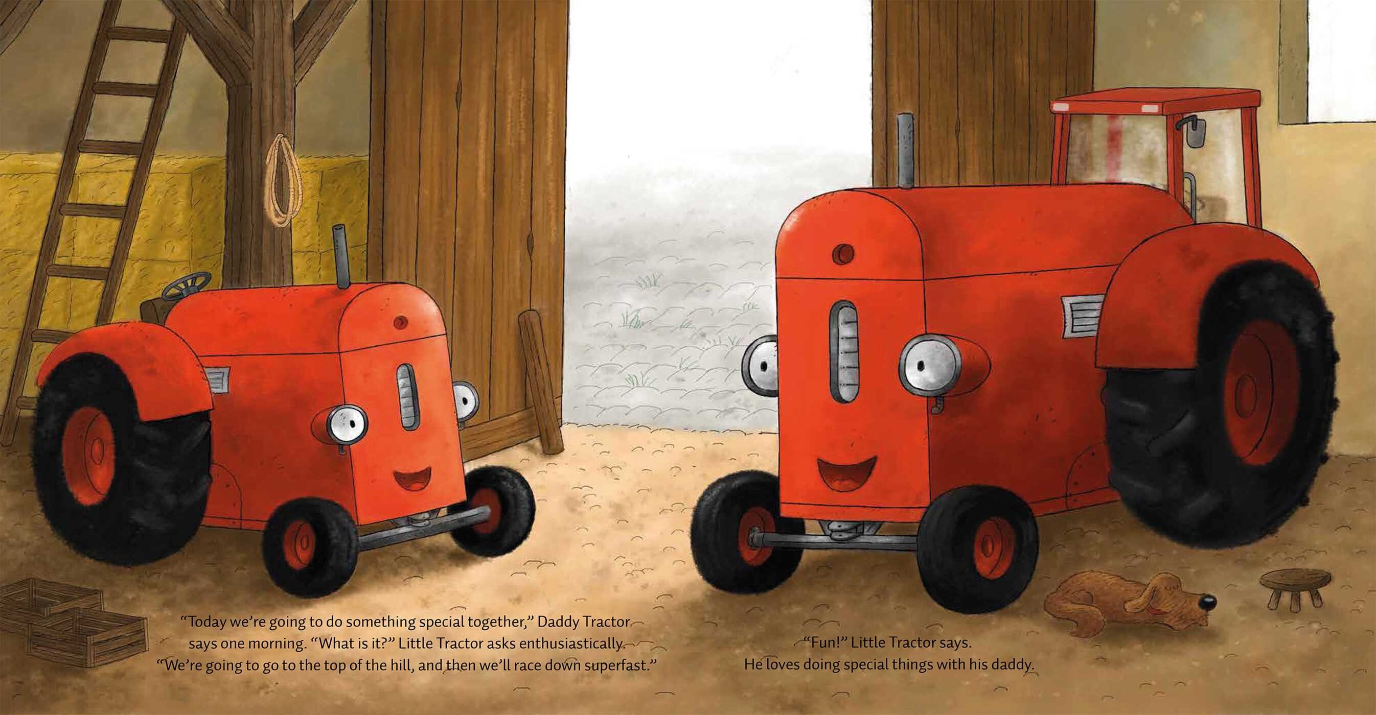 Little Tractor Is Brave