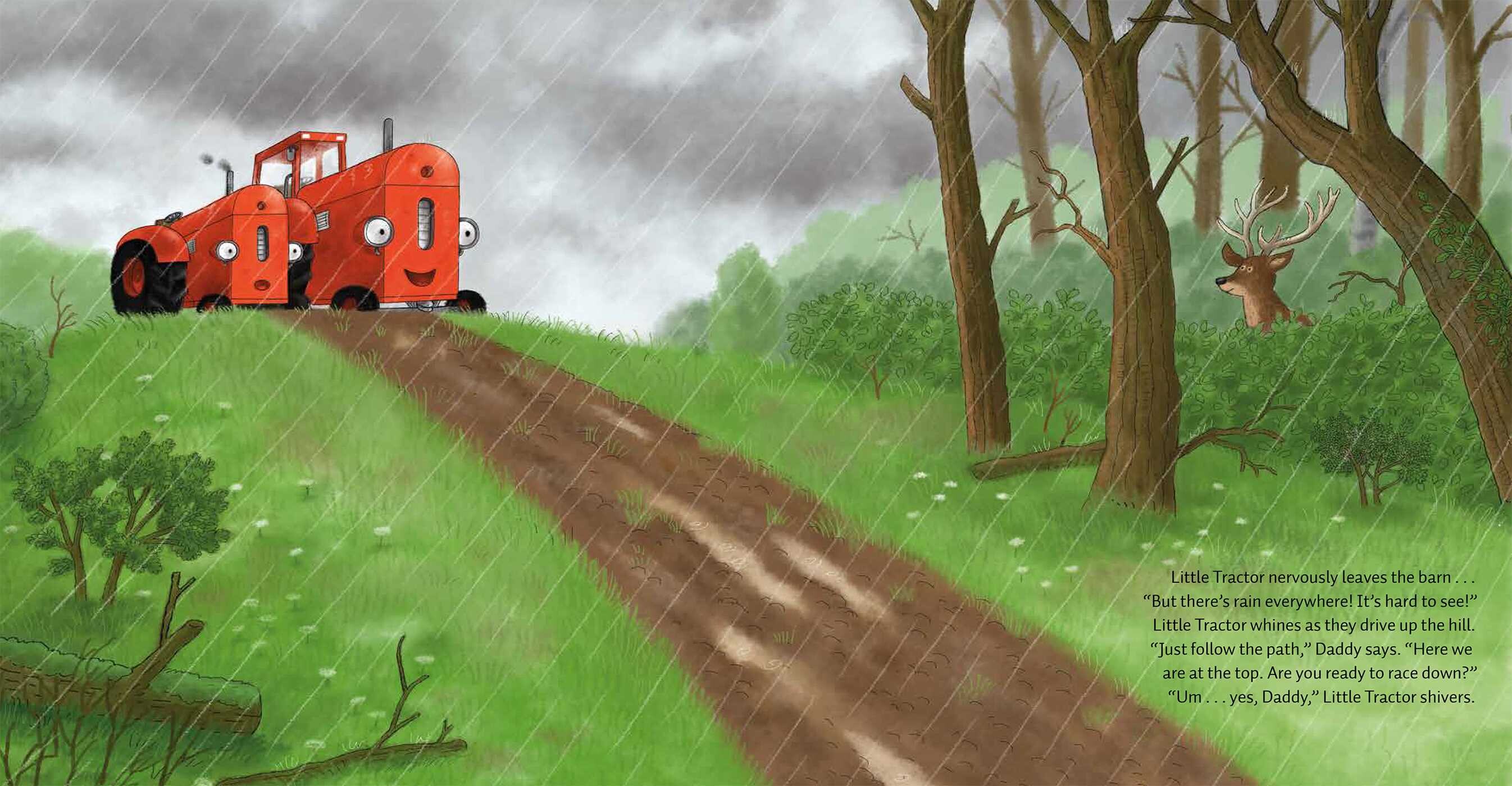 Little Tractor Is Brave