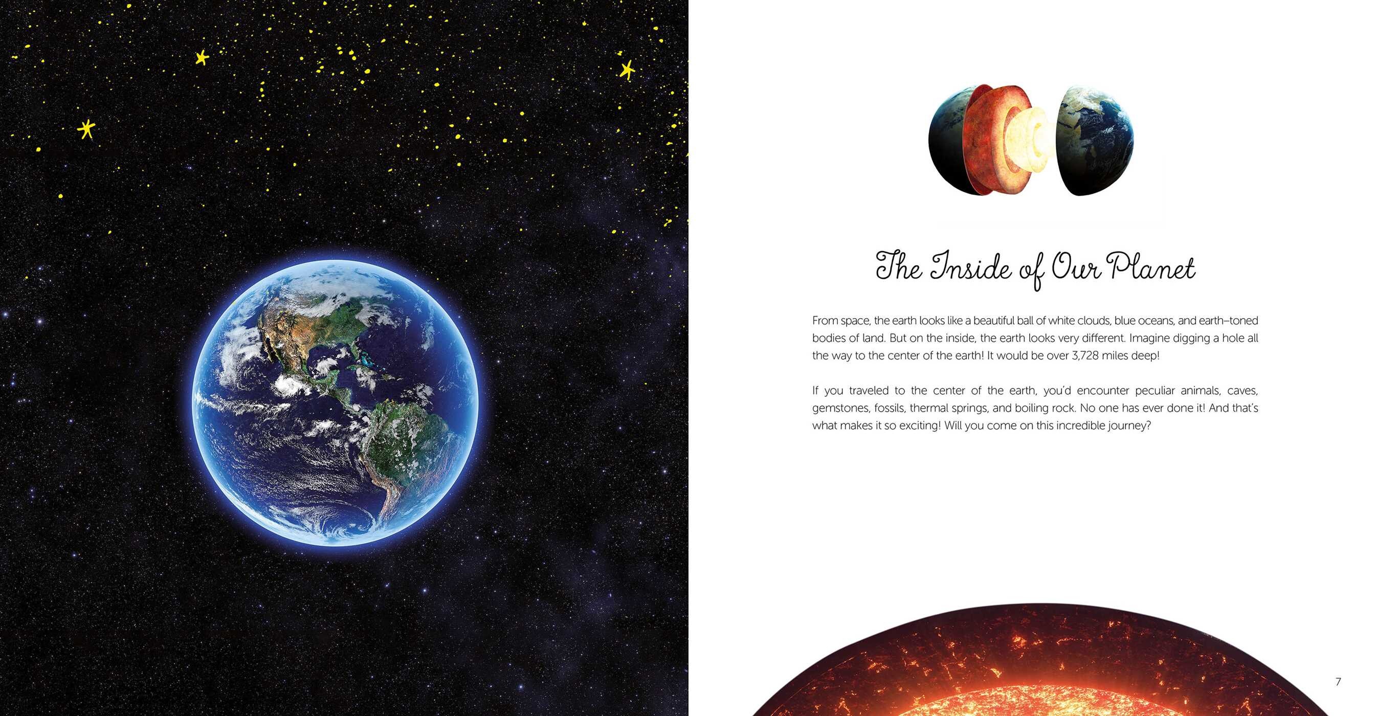 Underneath the Earth's Crust