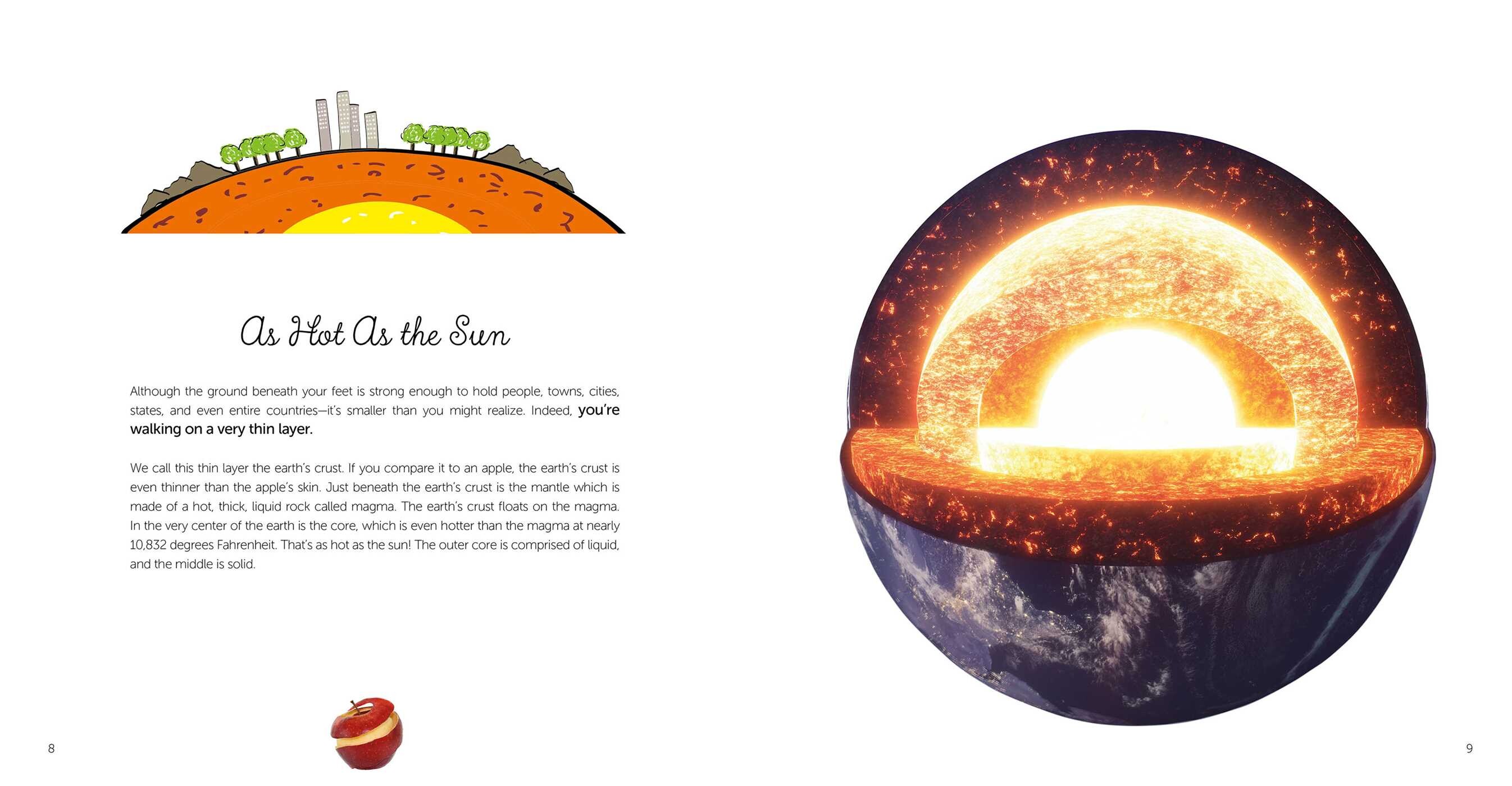 Underneath the Earth's Crust