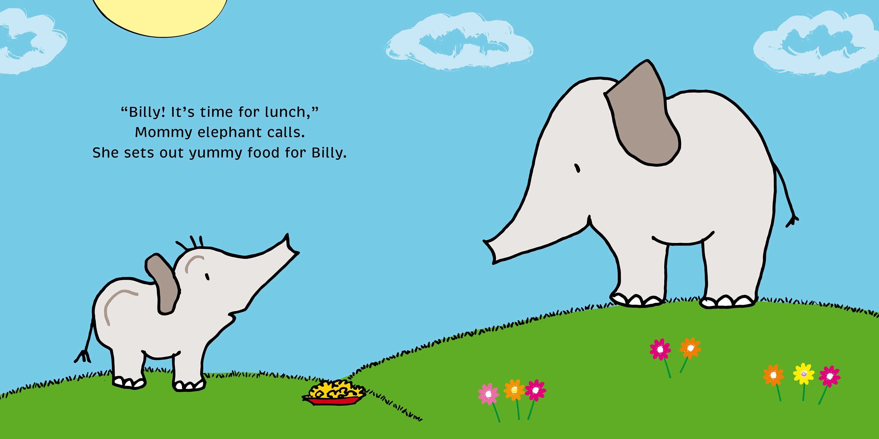 Billy Fills His Belly
